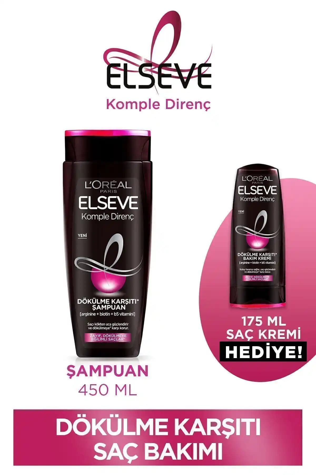 Elseve Dökülme Karşıtı Saç Bakım Seti: Saç Dökülmesine Etkili Bir Çözüm
