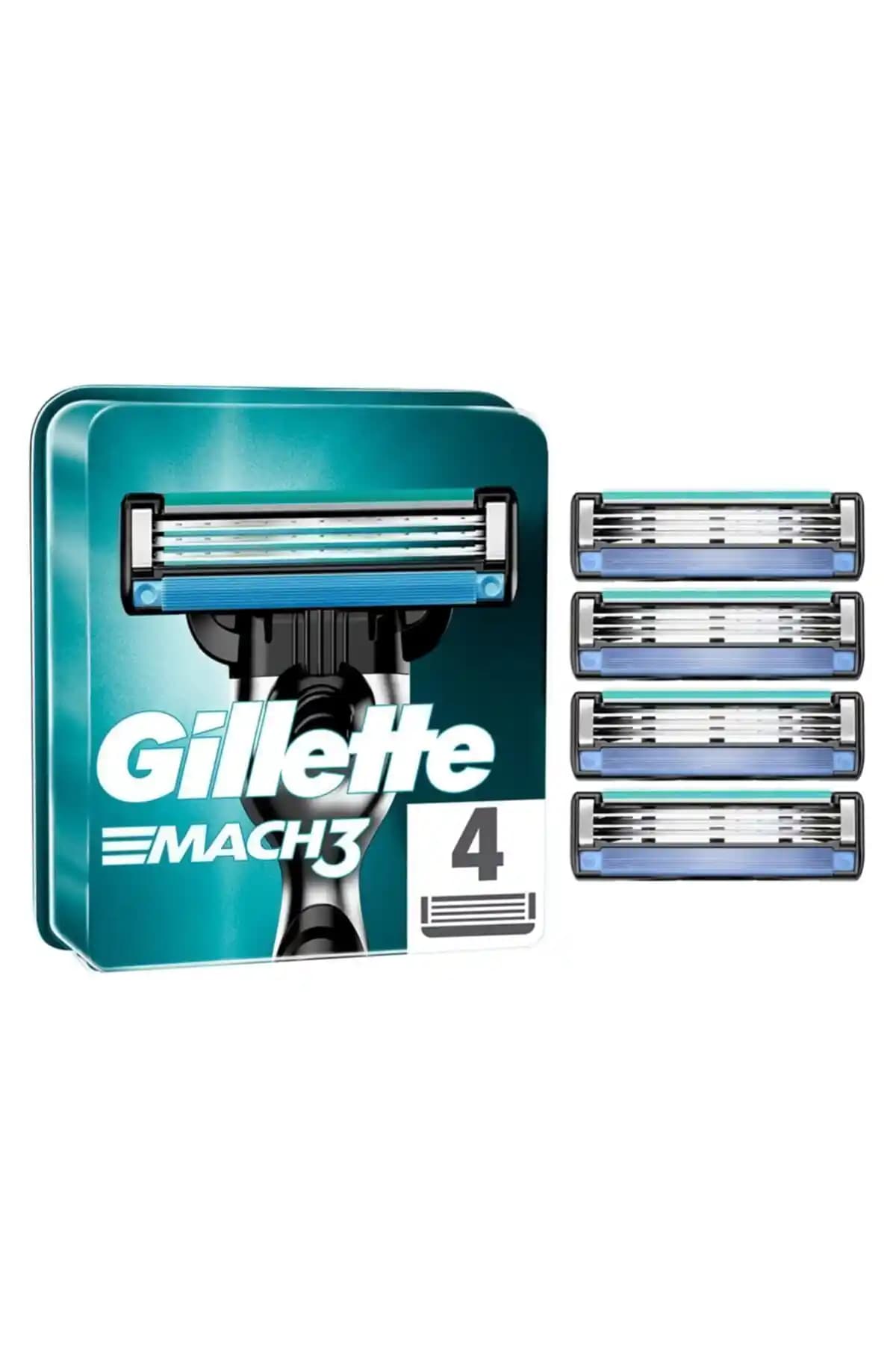 Gillette Mach3 Yedek Tıraş Bıçağı: Keskin ve Konforlu Tıraş Deneyimi