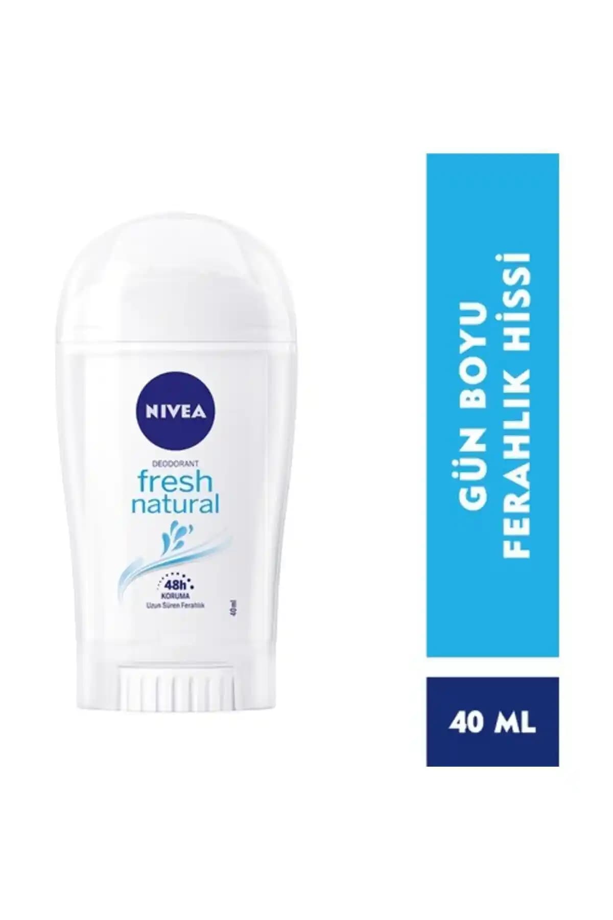 NIVEA Kadın Stick Deodorant Fresh Natural ile Gün Boyu Ferahlık Hissi