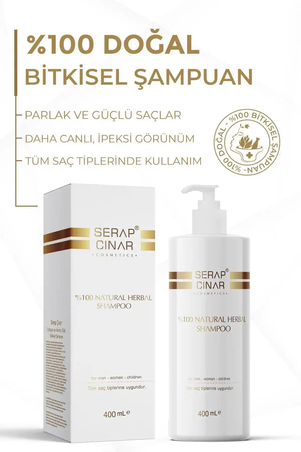 Serap Çınar Cosmetics Bitkisel Şampuan: Doğal Saç Bakımında Etkili Çözüm