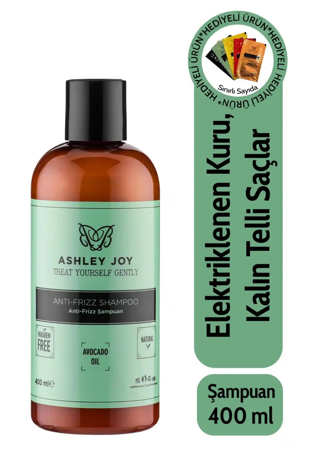 Ashley Joy Avokado Yağı Antifrizz Şampuan: Kuru Saçlar için Etkili Çözüm
