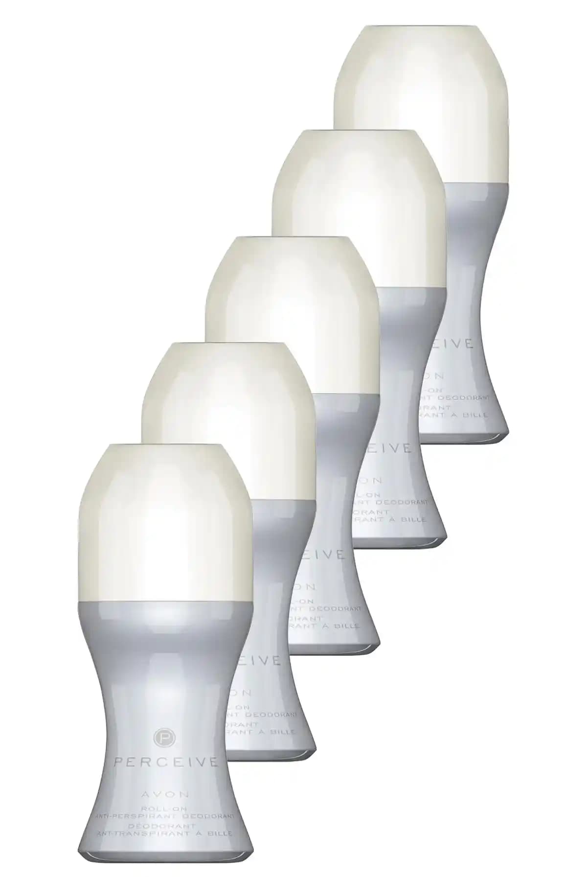 Avon Perceive Kadın Rollon 50 Ml Beşli Set: Ferah ve Kalıcı Koku Deneyimi