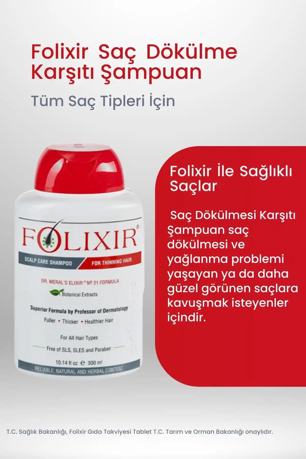 Folixir Saç Dökülmesine Karşı Şampuan: Etkili Saç Bakımı İçin Doğal Çözüm