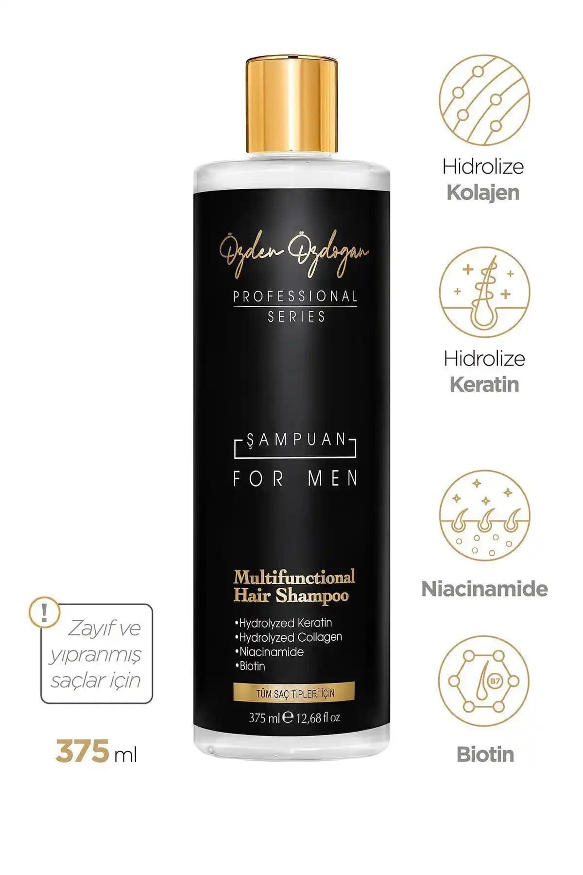 Özden Özdoğan Erkek Şampuanı: Dökülme ve Kepeklenmeye Karşı Etkili Çözüm