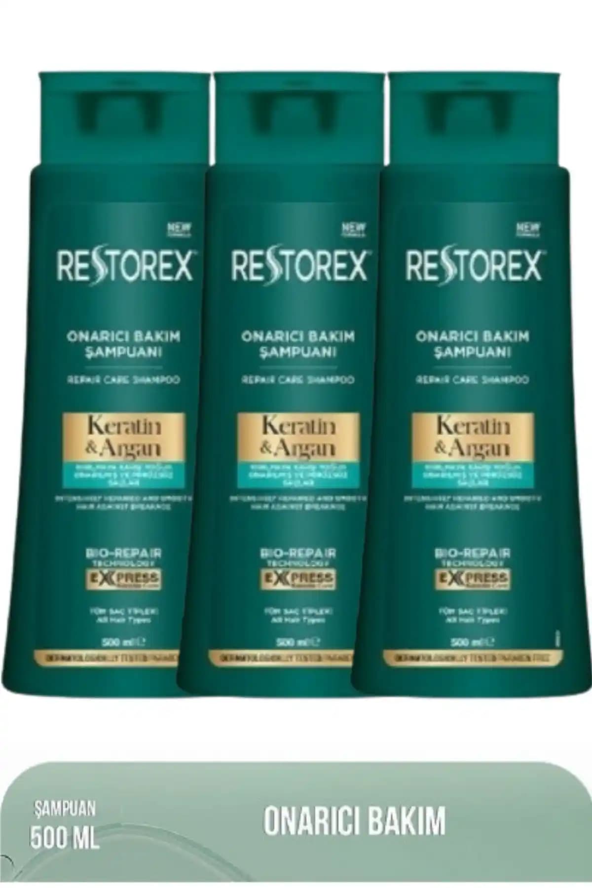 Restorex Keratin & Argan Şampuan: Kırılgan Saçlarına Güç Ve Canlılık Kazandırın