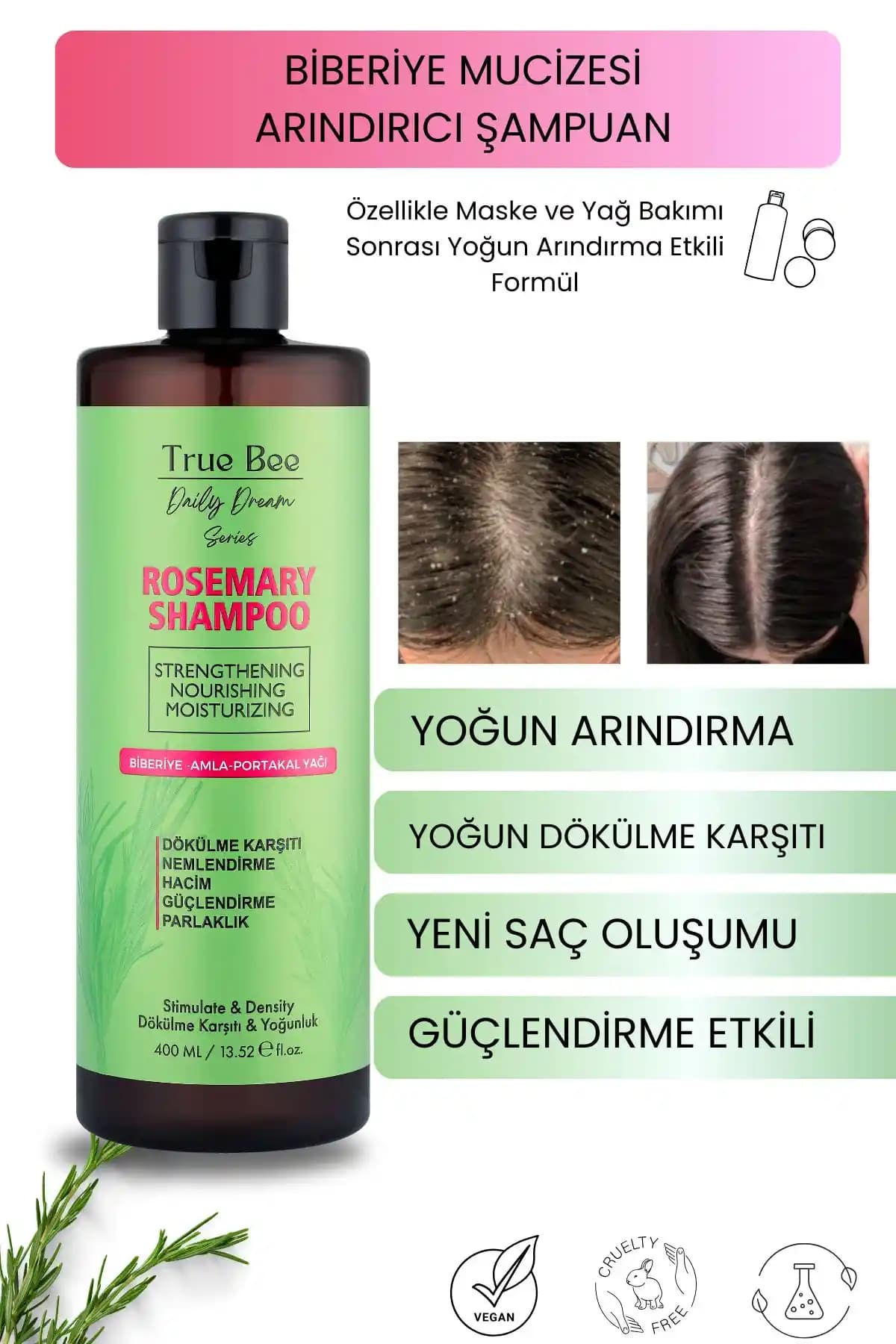 True Bee Daily Dream Biberiye Şampuanı ile Saç Bakımında Etkili Çözümler