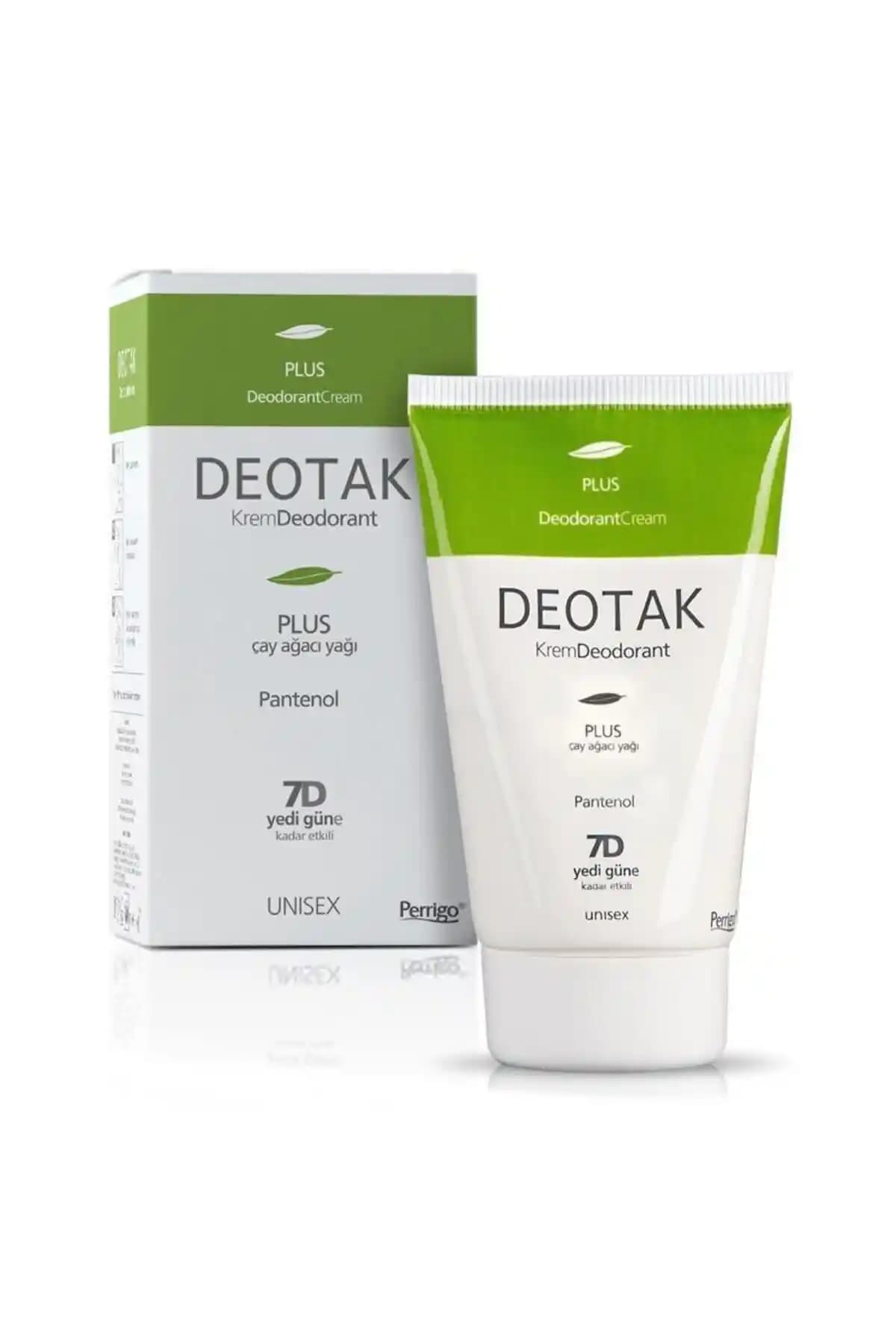 Deotak Krem Deodorant Plus: Etkili Koruma ile Ter Kokusunu Önleyin
