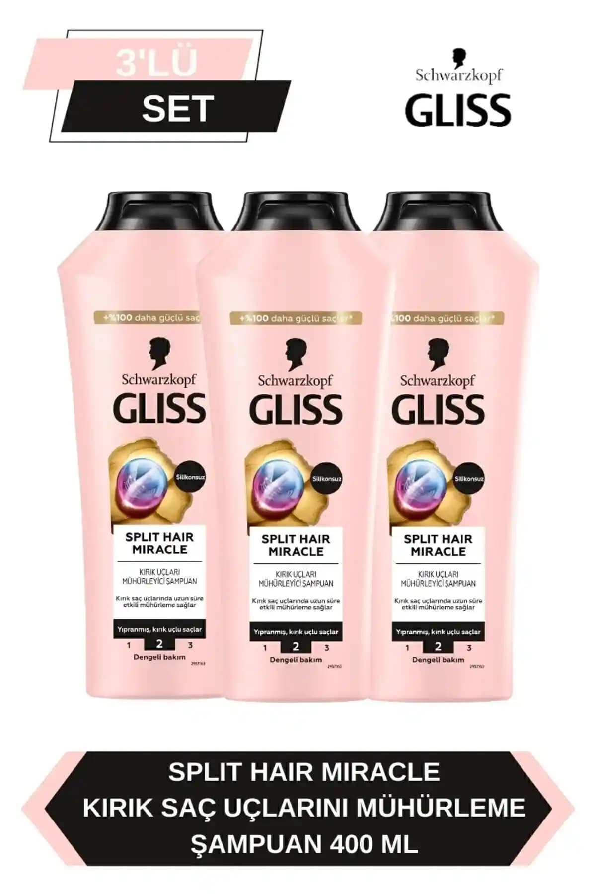 Gliss Split Hair Miracle Şampuan: Kuru ve Yıpranmış Saçlar İçin Etkili Çözüm