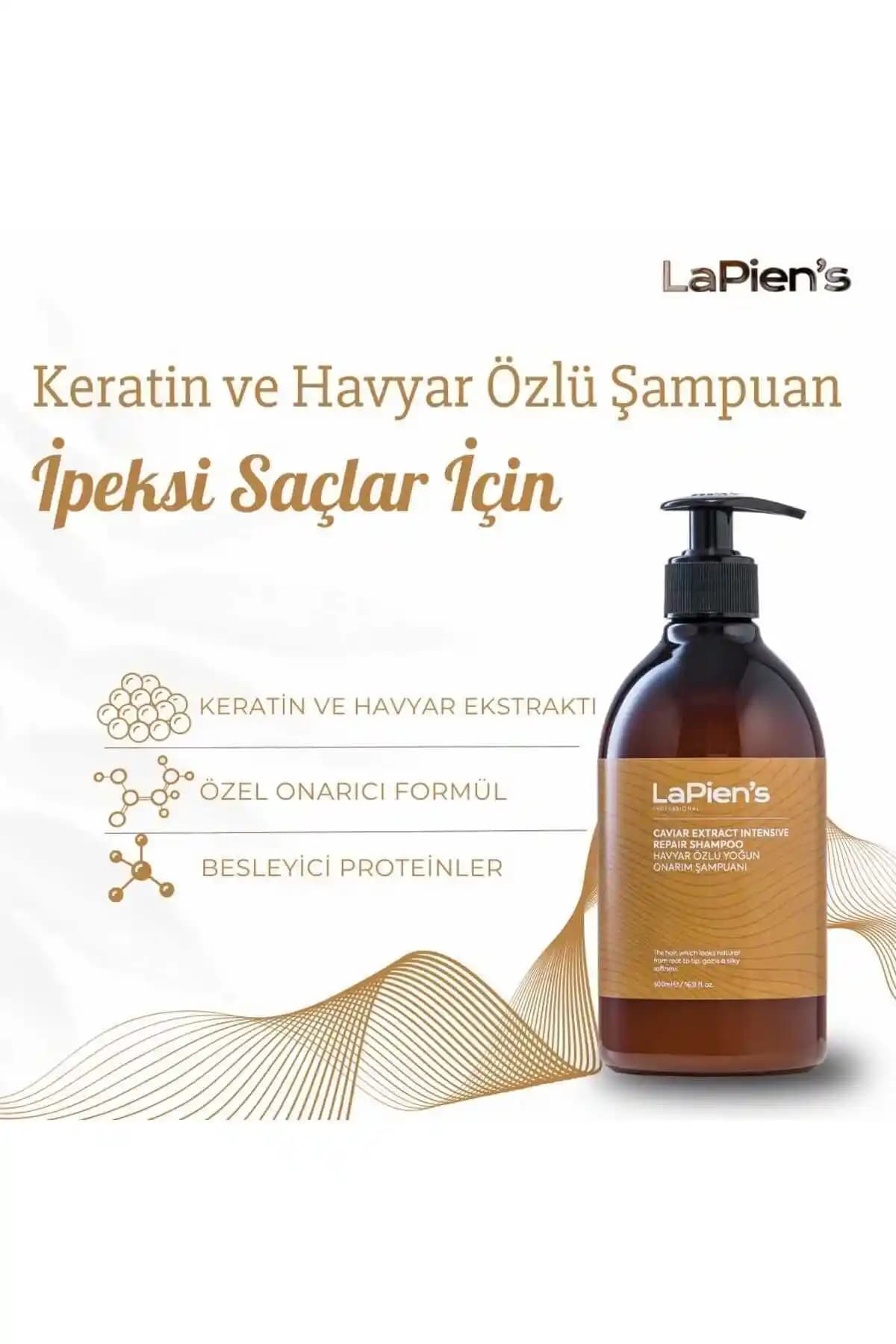 Lapien's Yoğun Onarıcı Şampuan ile Yıpranmış Saçlarınıza Yoğun Bakım Sağlayın