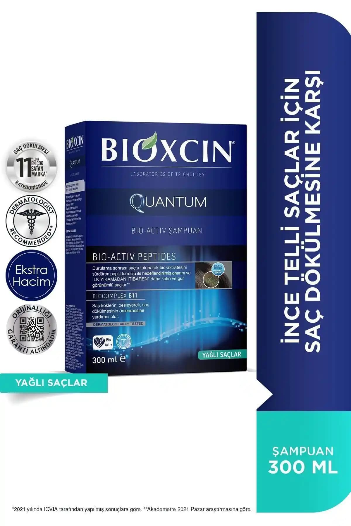Bioxcin Quantum Yağlı Saçlar İçin Şampuan: Doğal İçeriklerle Sağlıklı Saçlar
