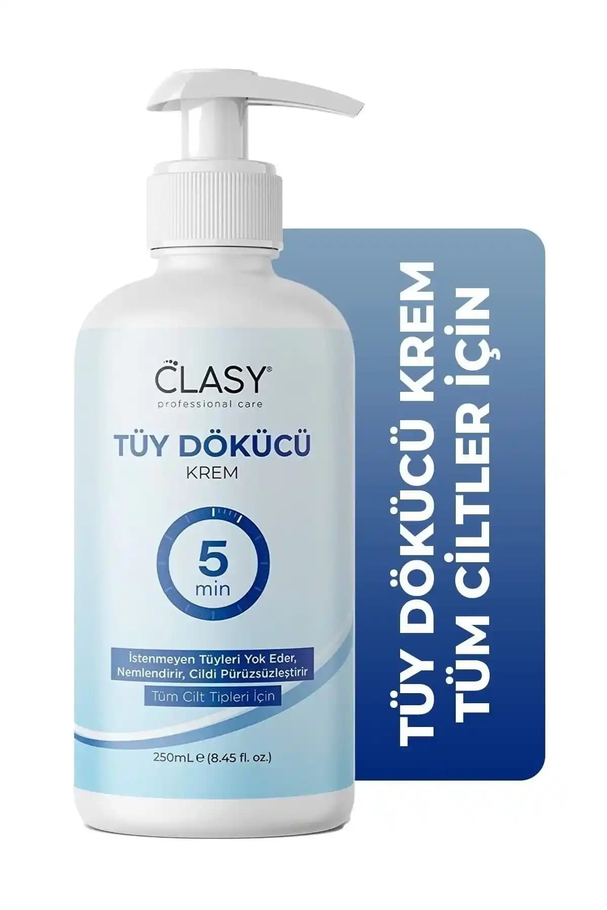 Clasy Care Tüy Dökücü Krem 250 ml: Güvenli ve Etkili Kullanım için Rehber