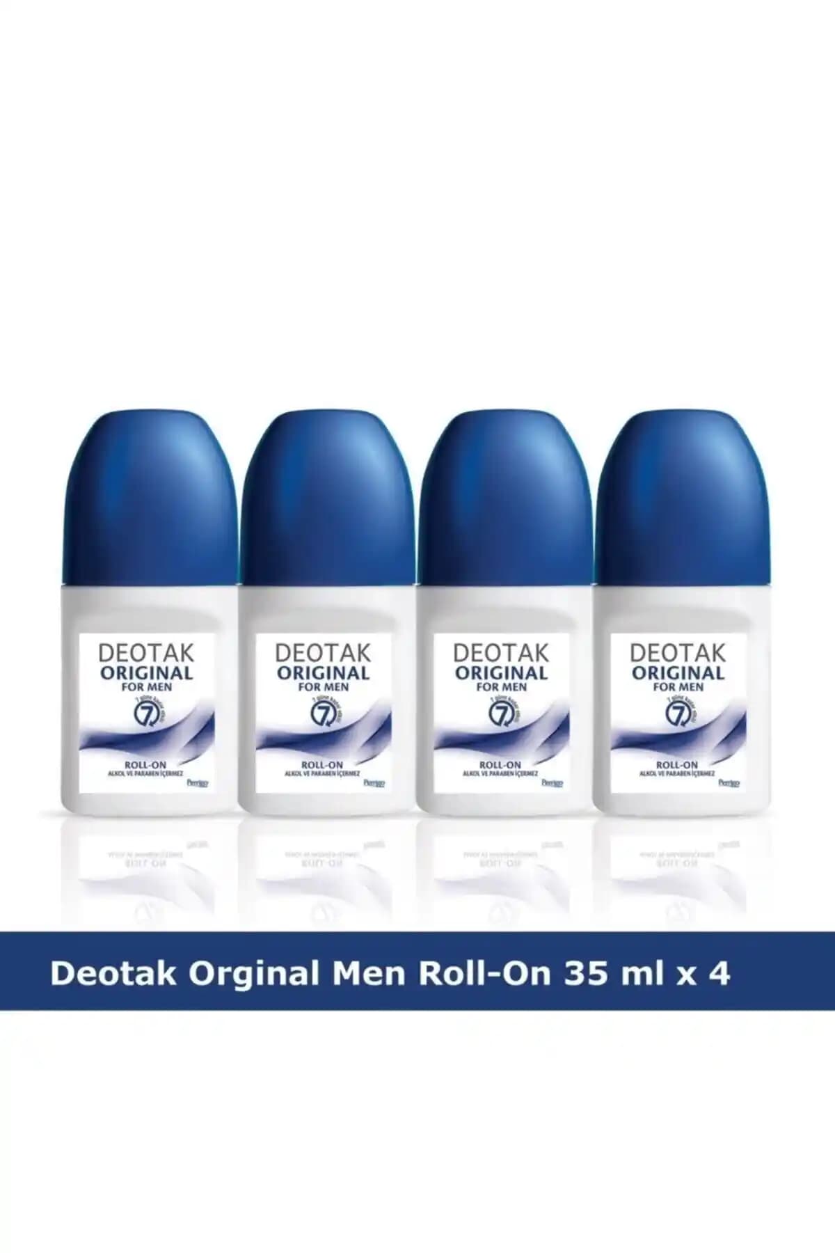 Deotak Original Erkek Roll-on Deodorant: Etkili Koruma ve Ferahlatıcı Koku