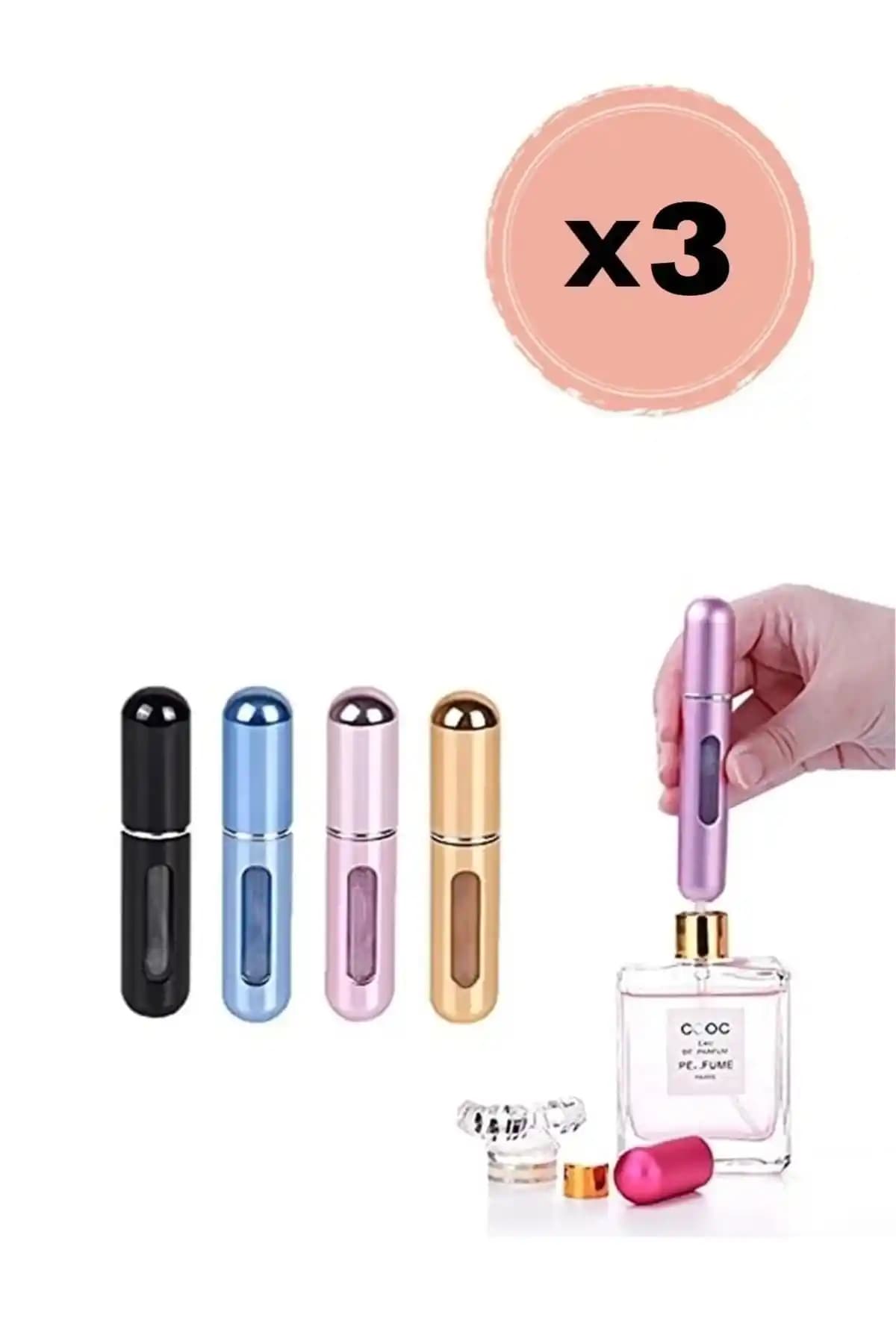 Dream Plus 3 Adet Taşınabilir Mini Doldurulabilir Parfüm Atomizer İncelemesi