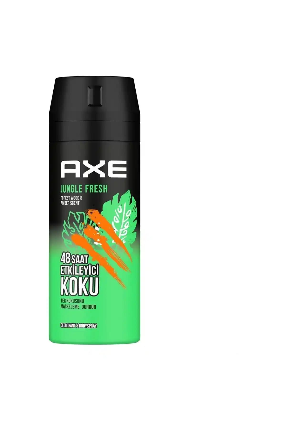 Axe Jungle Fresh Erkek Deodorant: Kalıcı Ferahlık ve Rahatlık Sunuyor