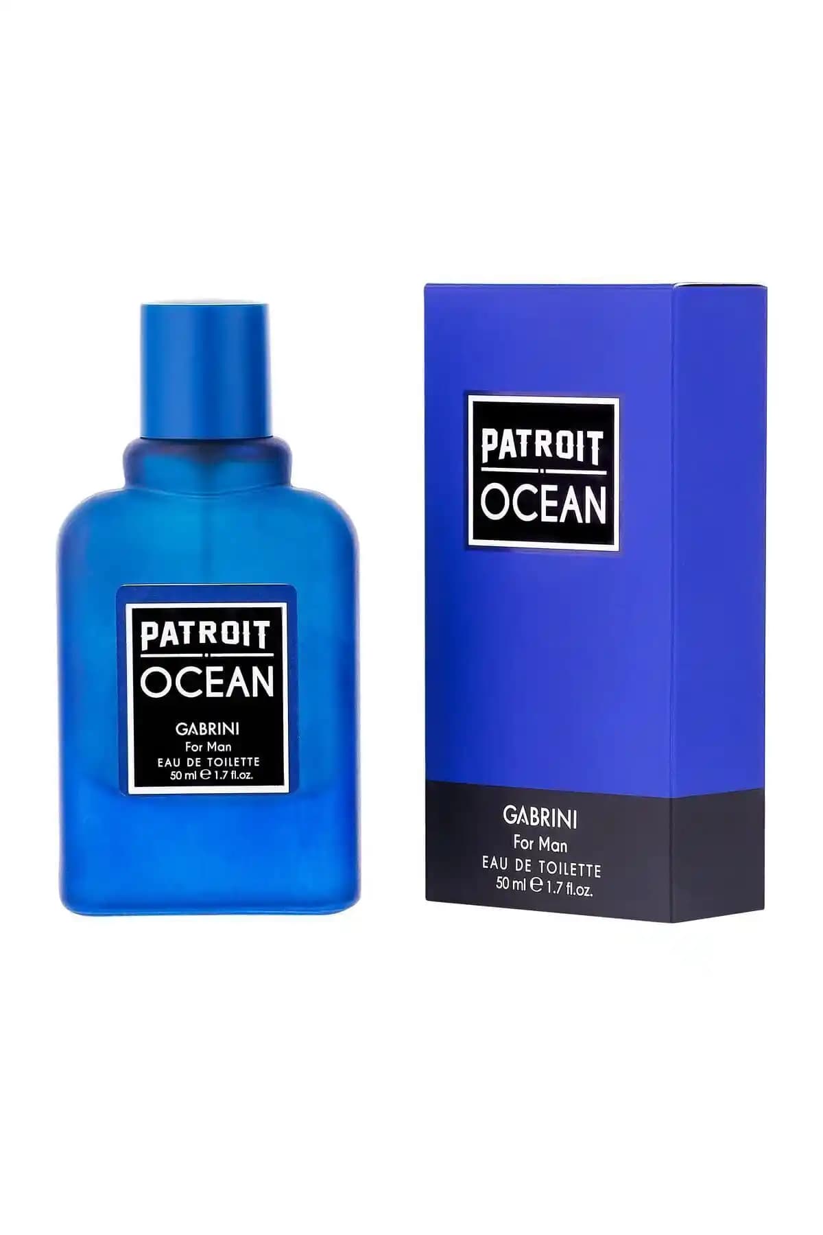Gabrini Patriot Ocean For Man EDT 50 ml: Modern ve Ferah Erkek Parfümü