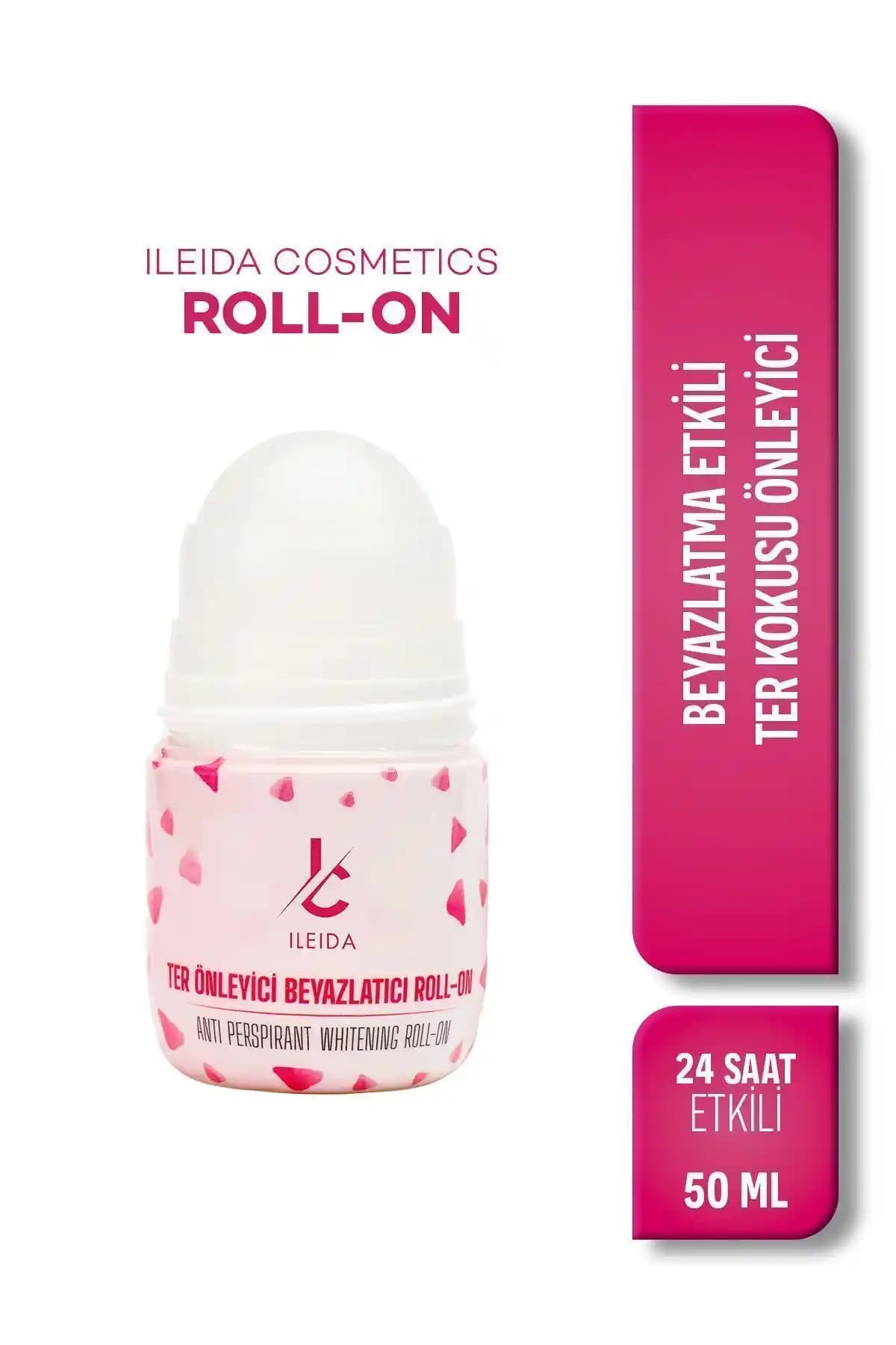İLEİDA Ter Önleyici Beyazlatıcı Roll-On: Ciltte Ferahlık ve Beyazlatma