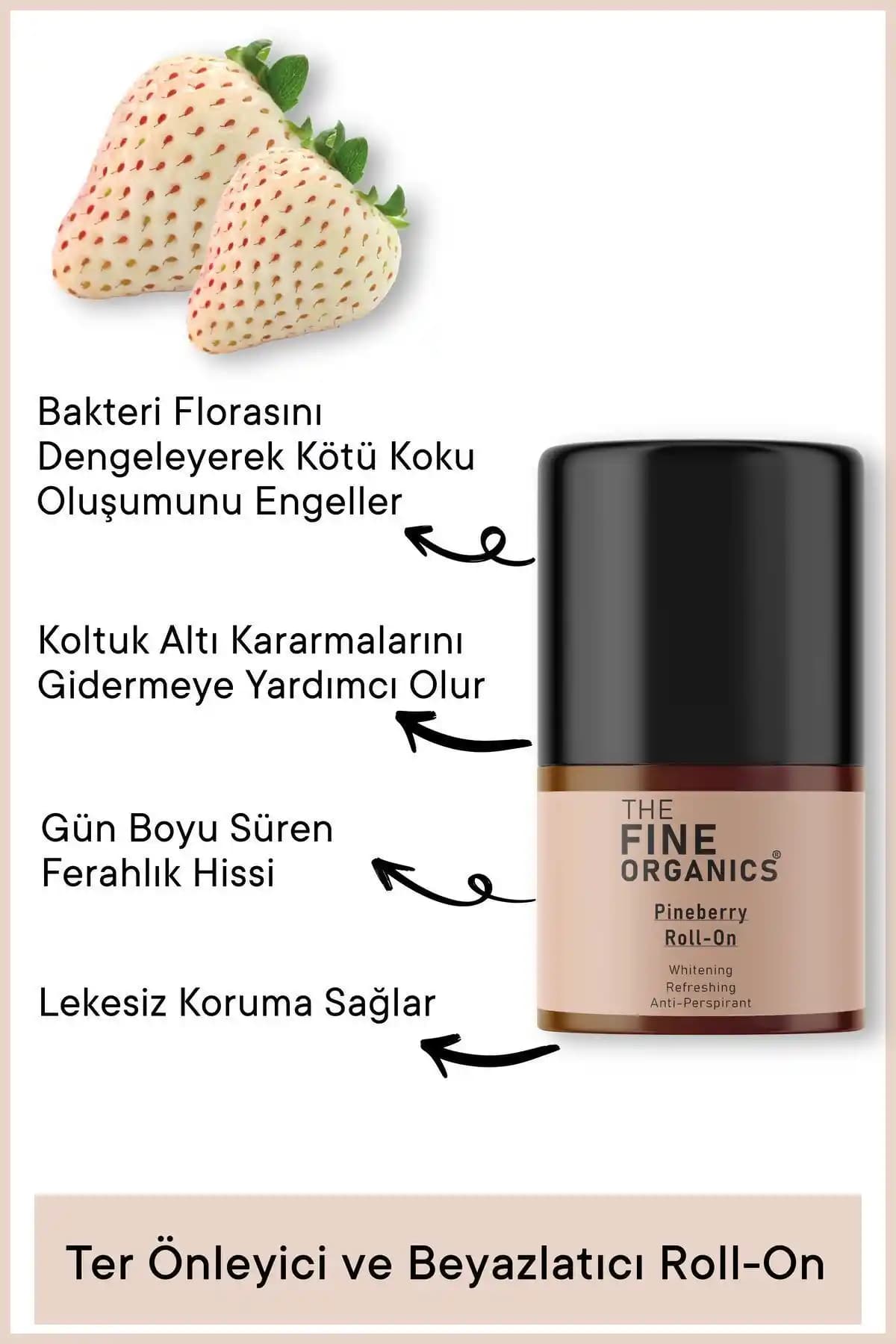 THE FINE ORGANICS Ter Önleyici ve Beyazlatıcı Roll-On İncelemesi ve Faydaları ve Kullanım