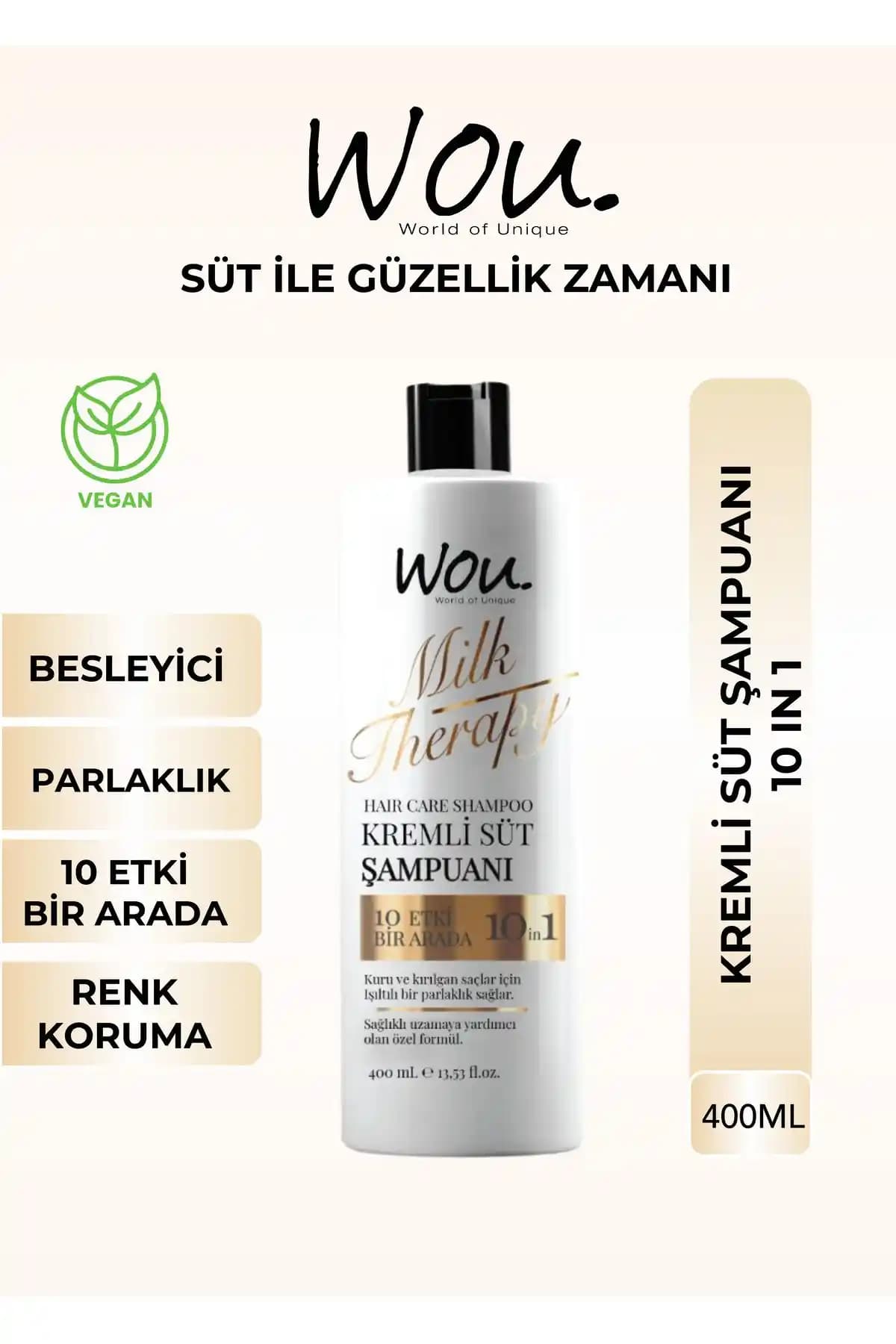WOU World of Unique Milk Therapy Şampuan İncelemesi: Derinlemesine Saç Bakımı ve Onarım