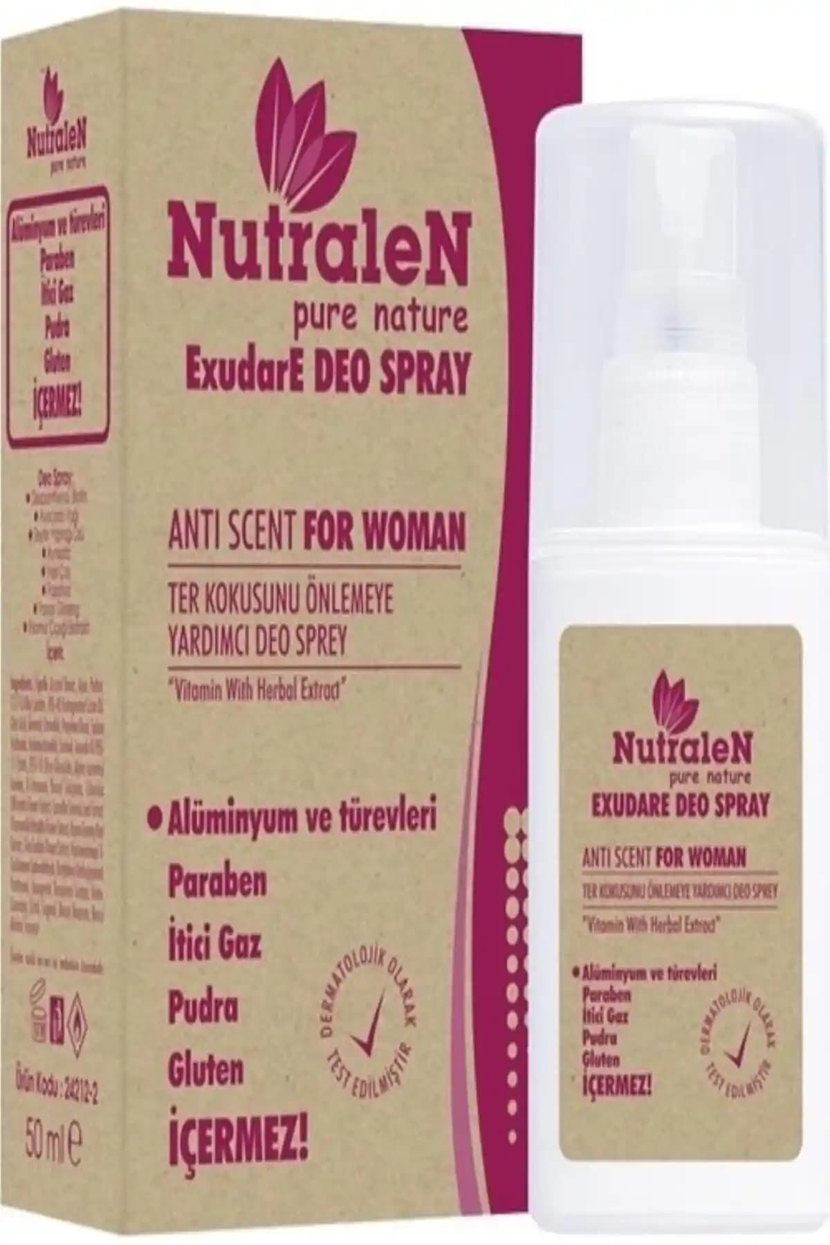 Nutralen Exudare Deo Spray: Doğal Koku ve 24 Saat Koruma Sunduğu Yeniliklerle Tanışın
