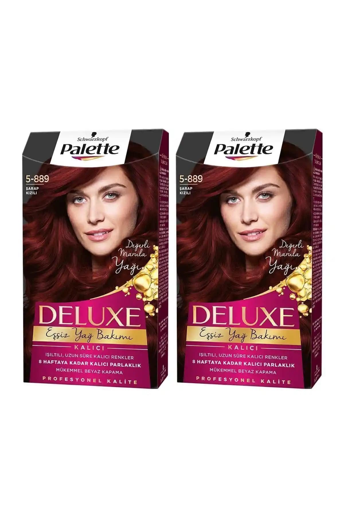 Palette Deluxe 5-889 Şarap Kızılı Saç Boyası İncelemesi: Özellikler ve Kullanıcı Yorumları