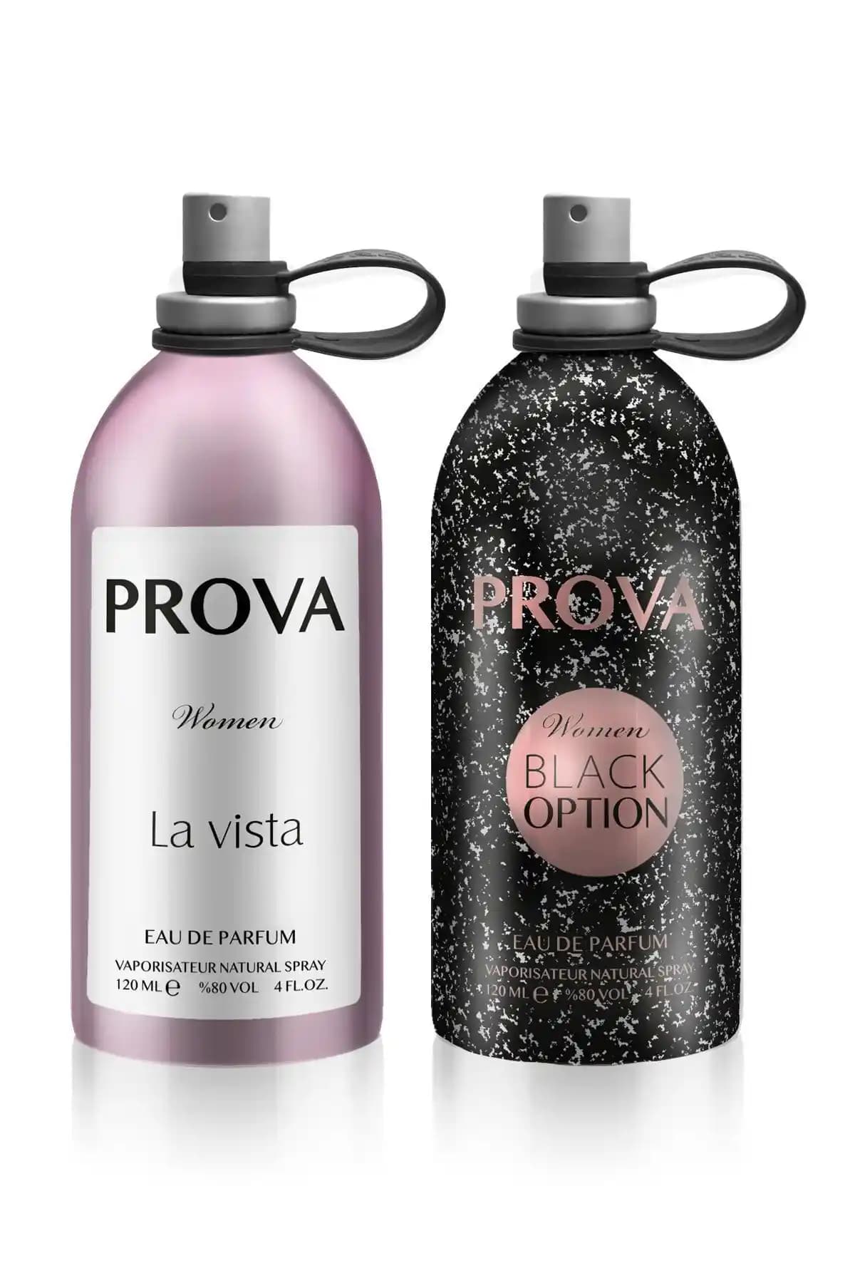 Prova Black Option ve La Vista EDP Kadın Parfüm Seti: İki Farklı Koku İle Şıklık