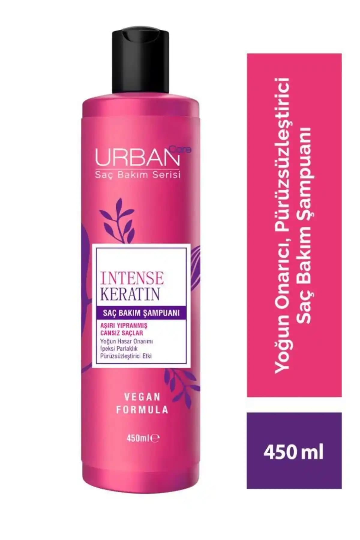 Urban Care Intense Keratin Şampuanı ile Aşırı Yıpranmış Saçların Güçlenmesi ve Bakımı