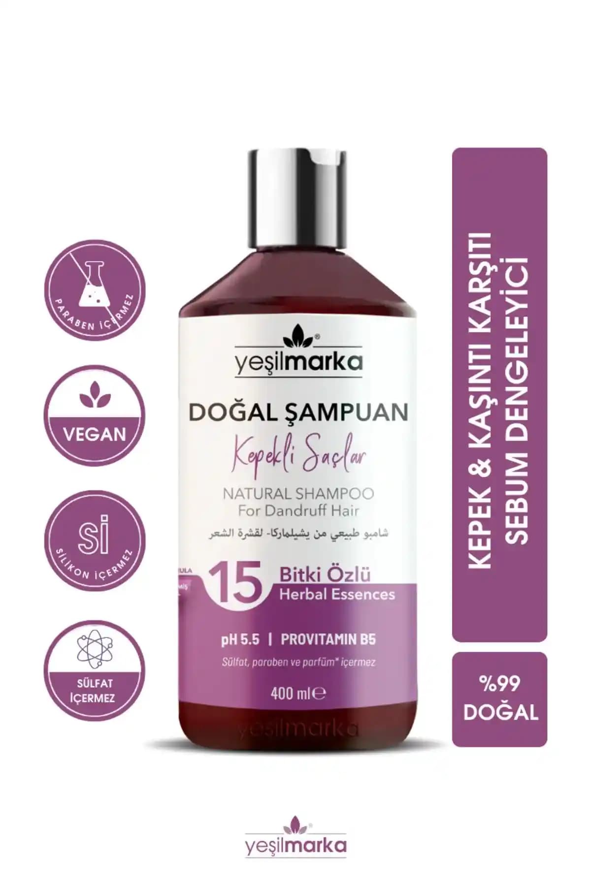 Yeşilmarka Doğal Şampuanın Kepekli Saçlara Faydaları ve Kullanım Talimatları