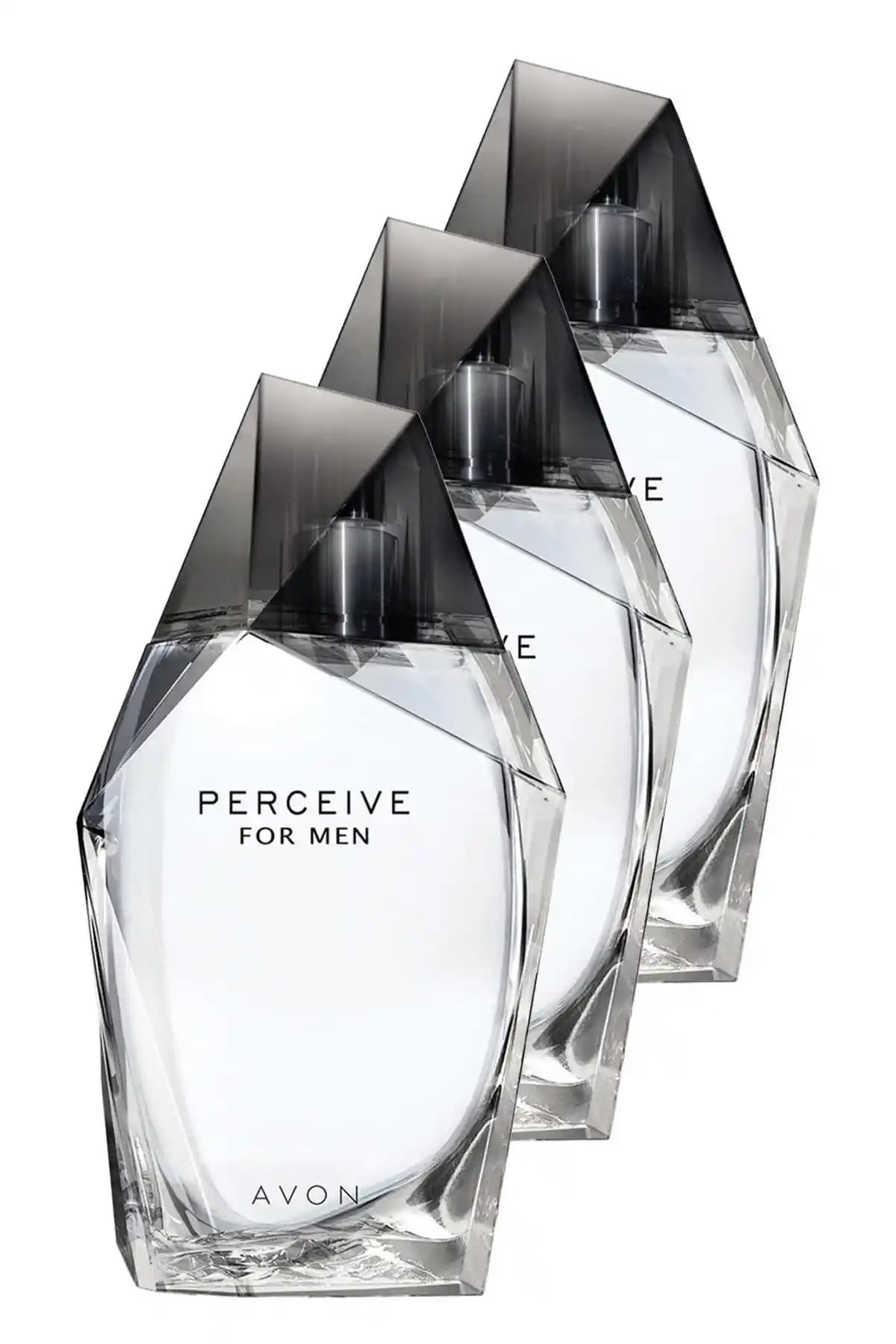 Avon Perceive Erkek Parfüm EDT 100 ml Üçlü Set ile Ferah ve Kalıcı Koku Deneyimi