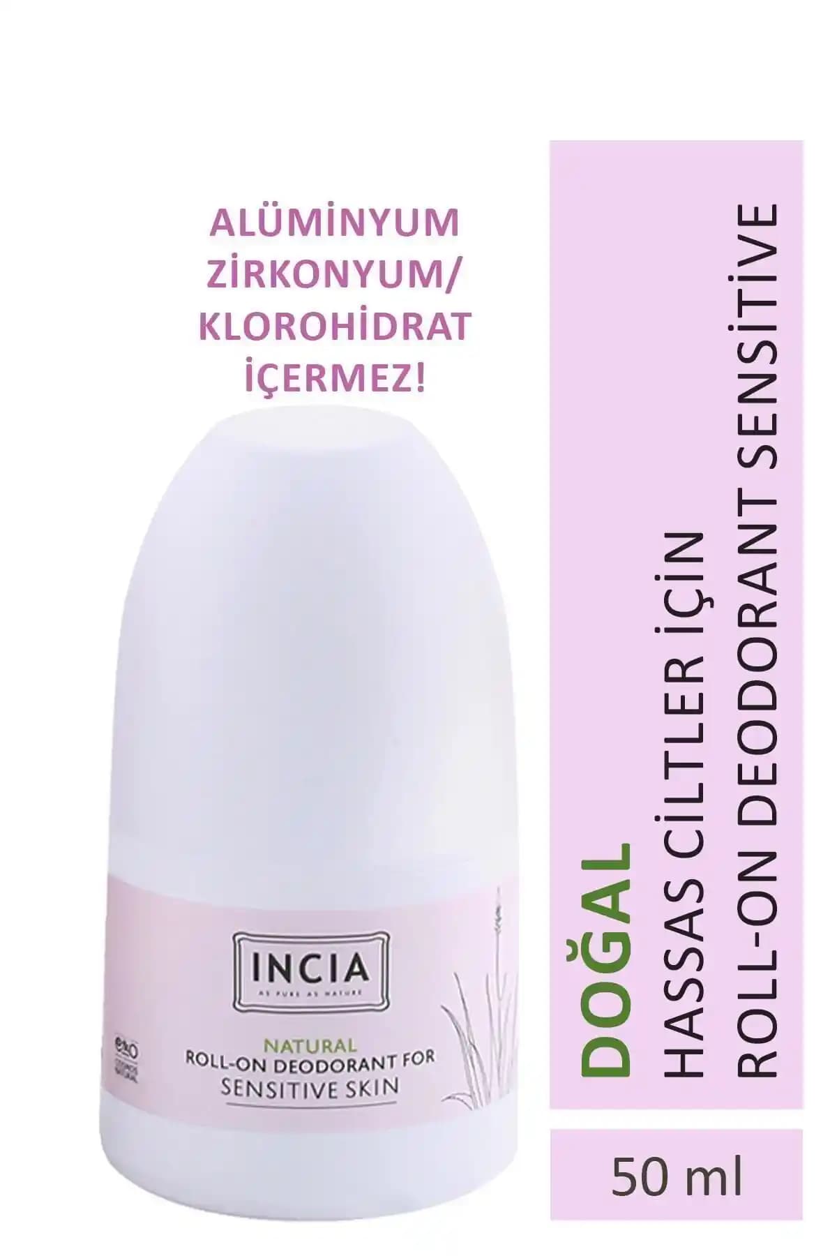 INCIA %100 Doğal Roll On Deodorant ile Hassas Ciltler İçin Farklı Bir Deneyim