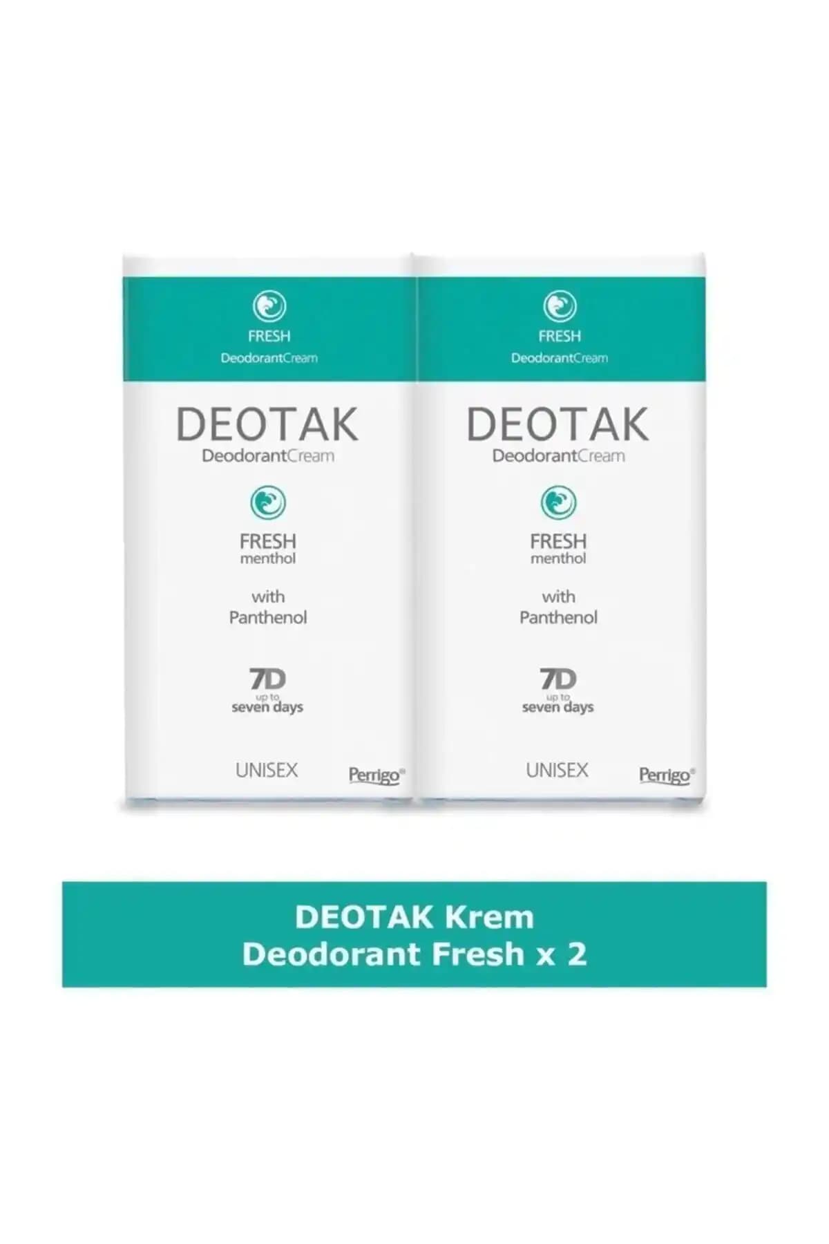 Deotak Krem Deodorant Fresh ve miseca Natural Deodorant Flower Garden Karşılaştırması