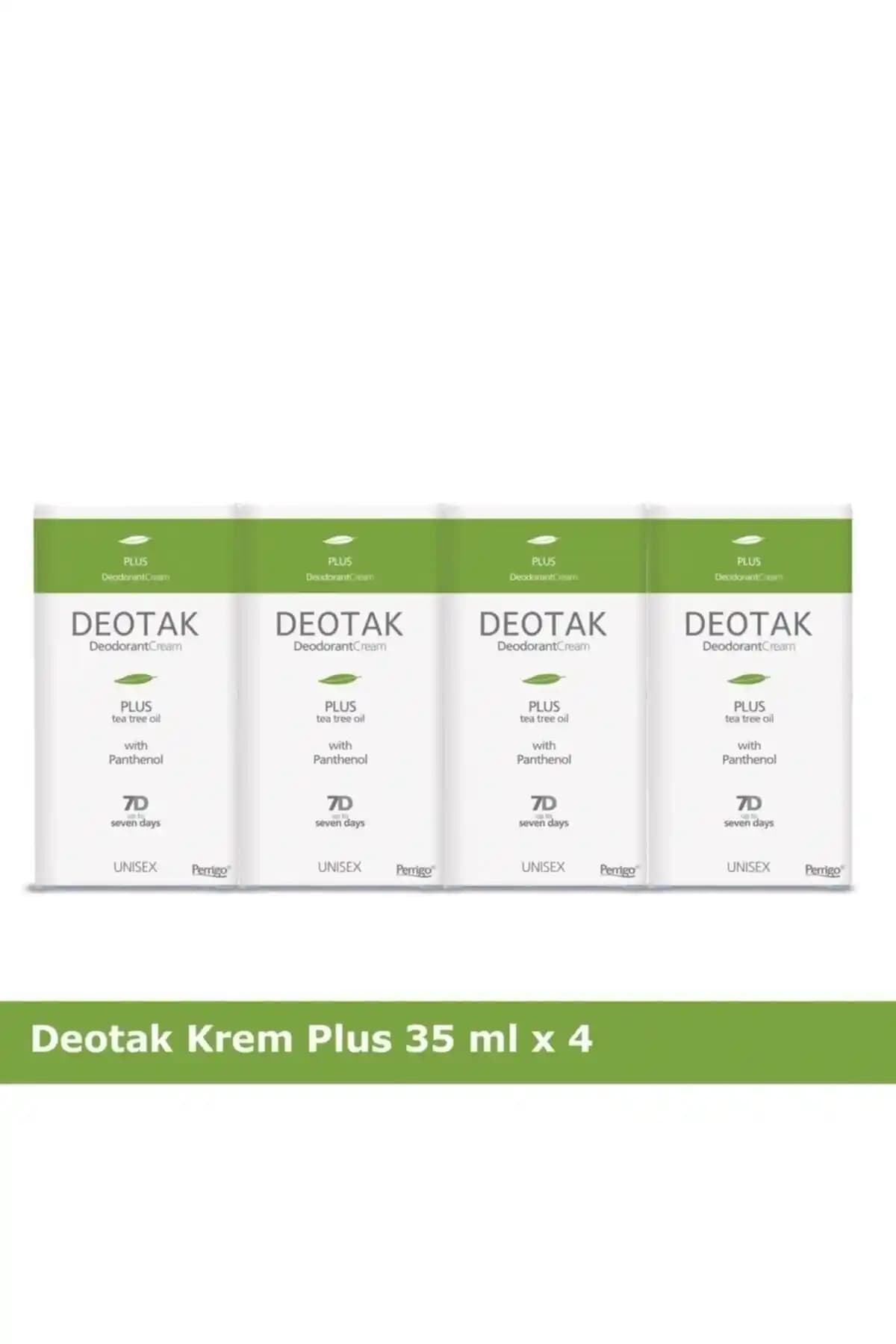 Deotak Krem Deodorant Plus X 4 ve Soft Hassas Ciltler İçin Ürün Karşılaştırması