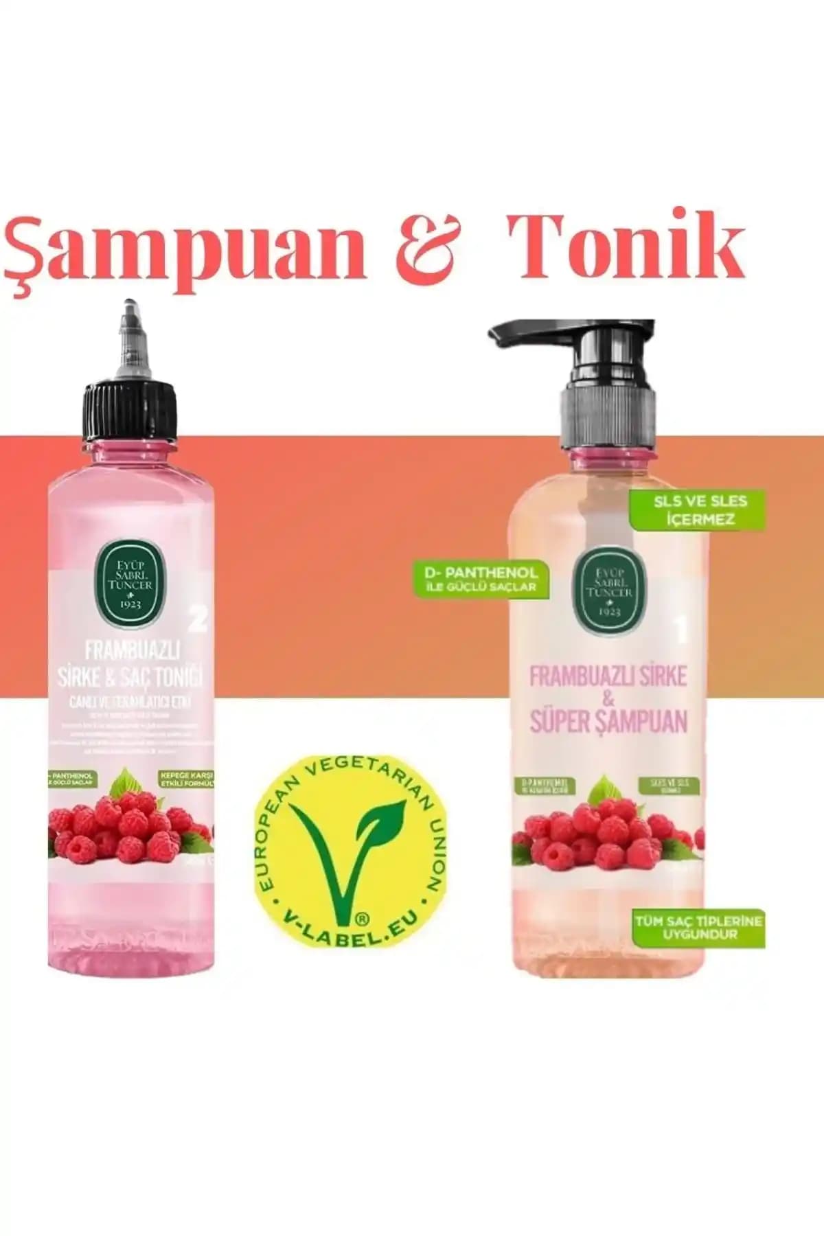 Eyüp Sabri Tuncer Frambuazlı Sirke ve VilleD'eau Şampuan Karşılaştırması