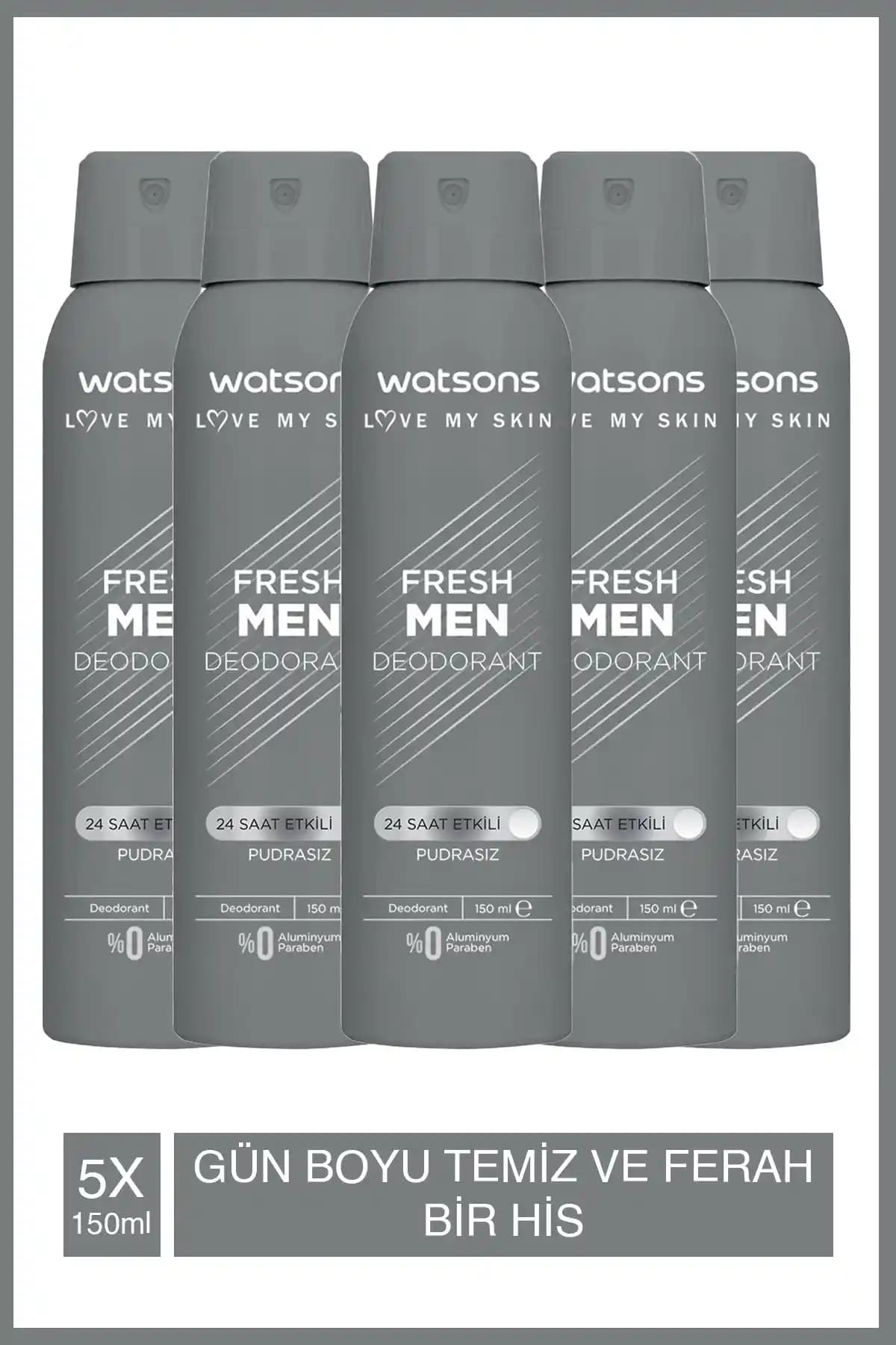 Watsons Fresh Men ve So Sexy Deodorant: Karşılaştırma ve Değerlendirme