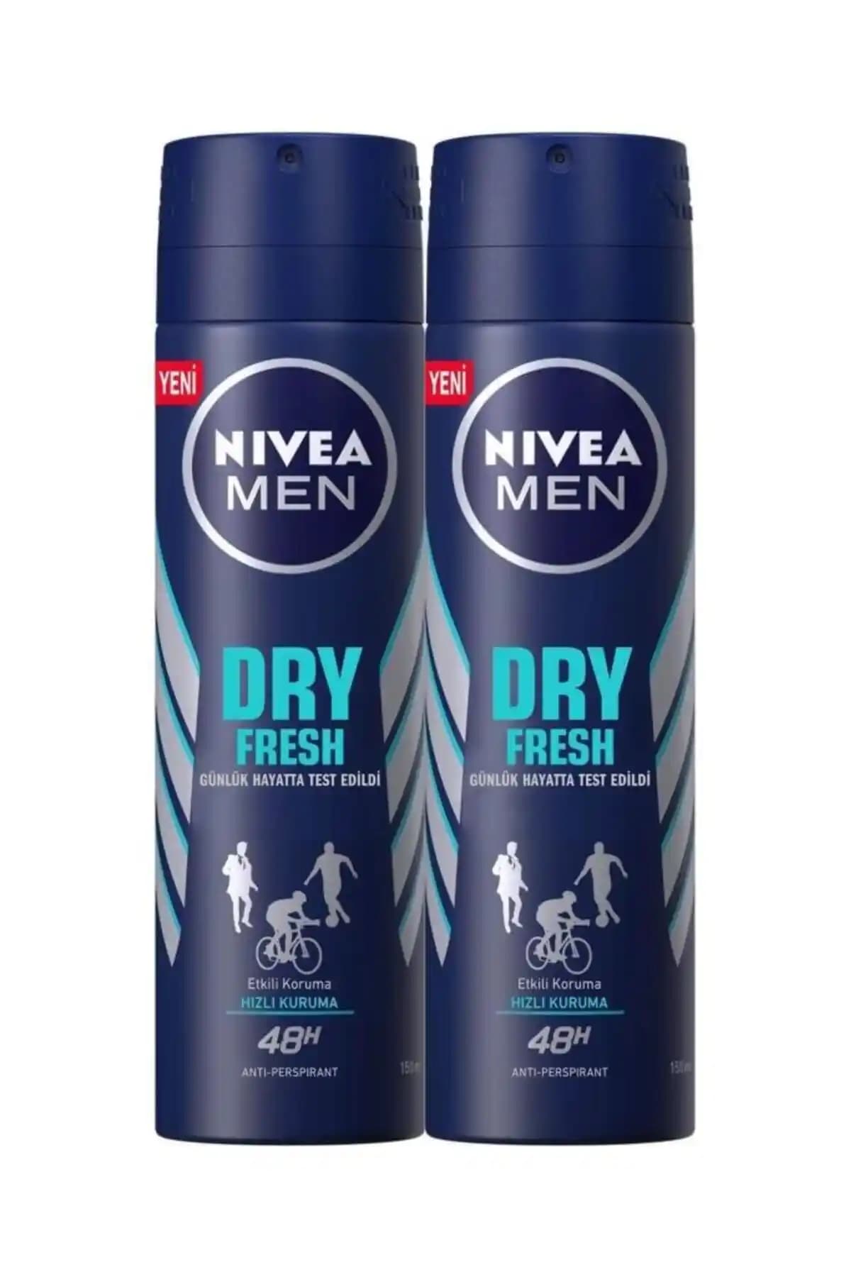 NİVEA Dry Fresh ve NİVEA Men Erkek Sprey Deodorant Karşılaştırması Detayları