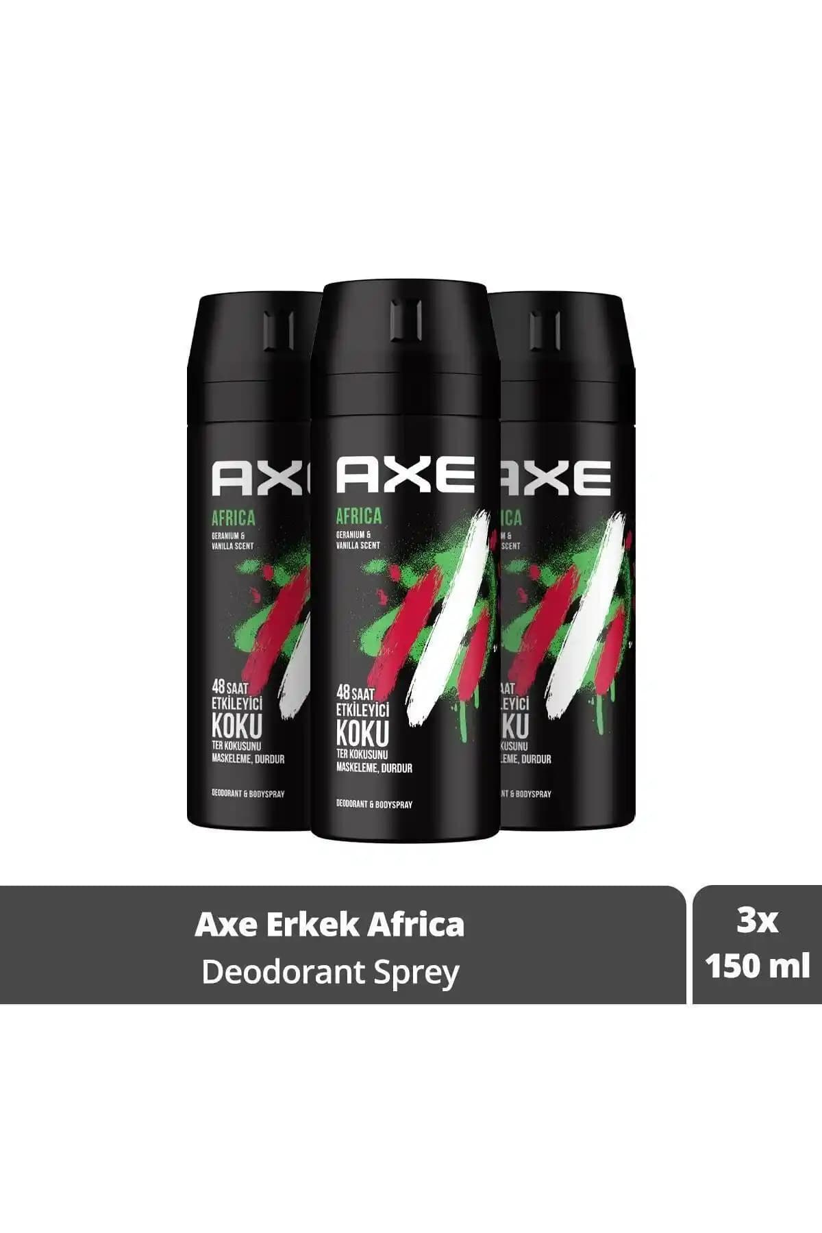 Axe Erkek Sprey Deodorant Africa ve Fa Freshly Free Misket Limonu Değerlendirmesi