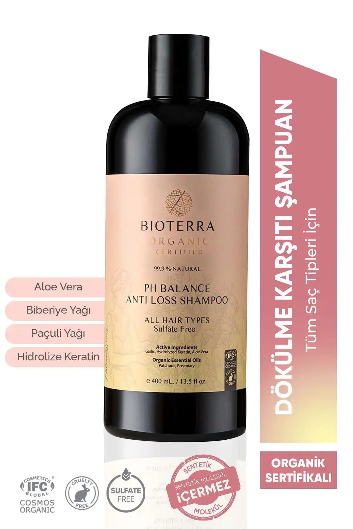 Bioterra Organik pH Balance ve VilleD'eau Onarıcı Şampuan Karşılaştırması