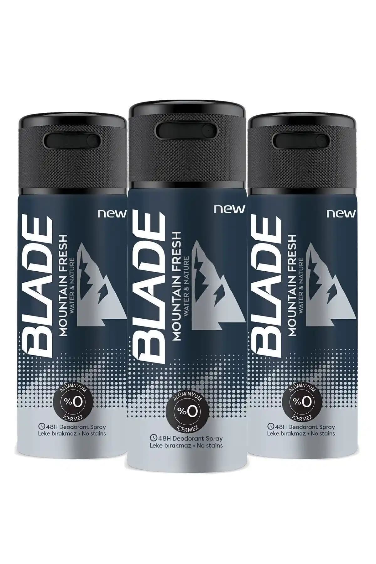Blade Mountain Fresh ve Blade Self Confidence: En İyi Erkek Deodorantı Seçenekleri ve Farklar
