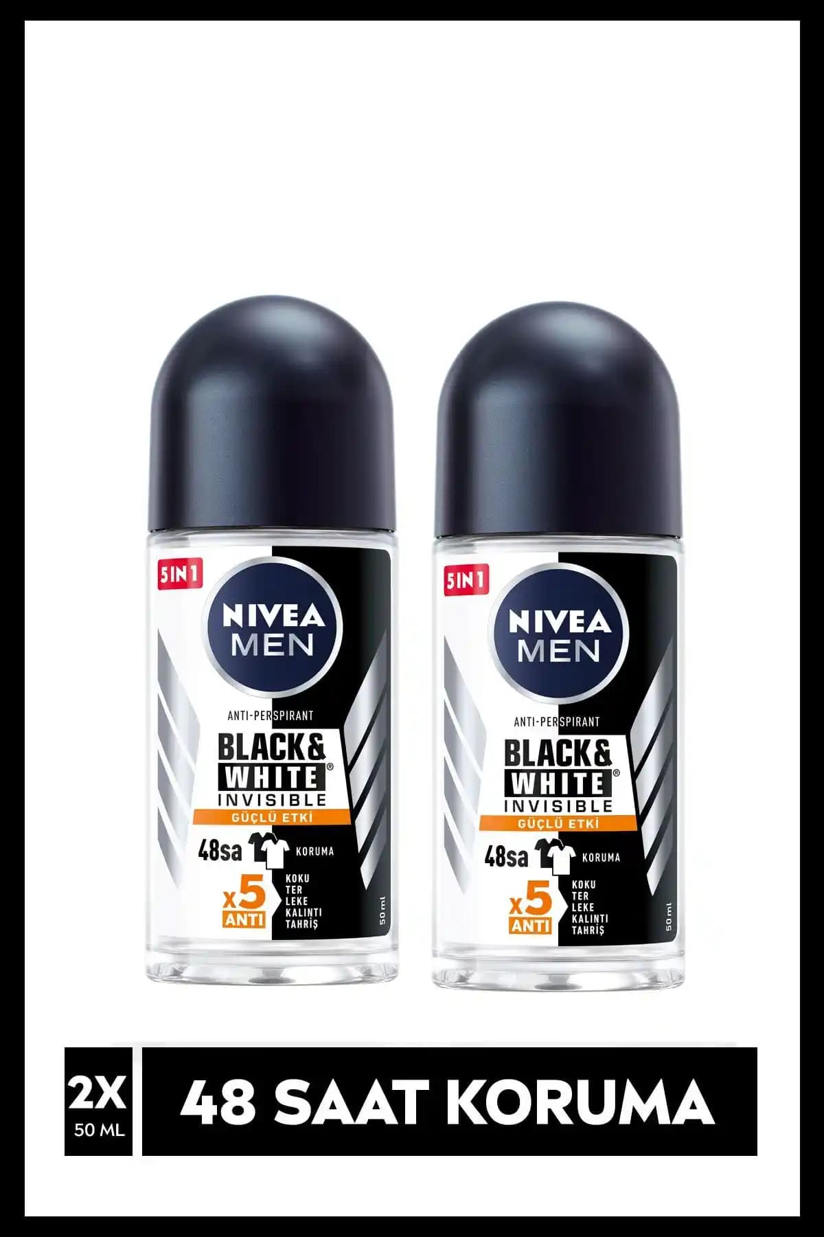 NIVEA Deodorant Karşılaştırması: Invisible Black&White ve Men Invisible Original