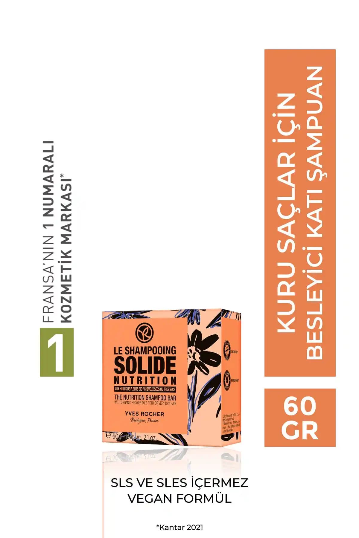 Yves Rocher Kuru ve Normal Saçlar İçin Katı Şampuan Karşılaştırması: NUTRİTİON ve DOUCER