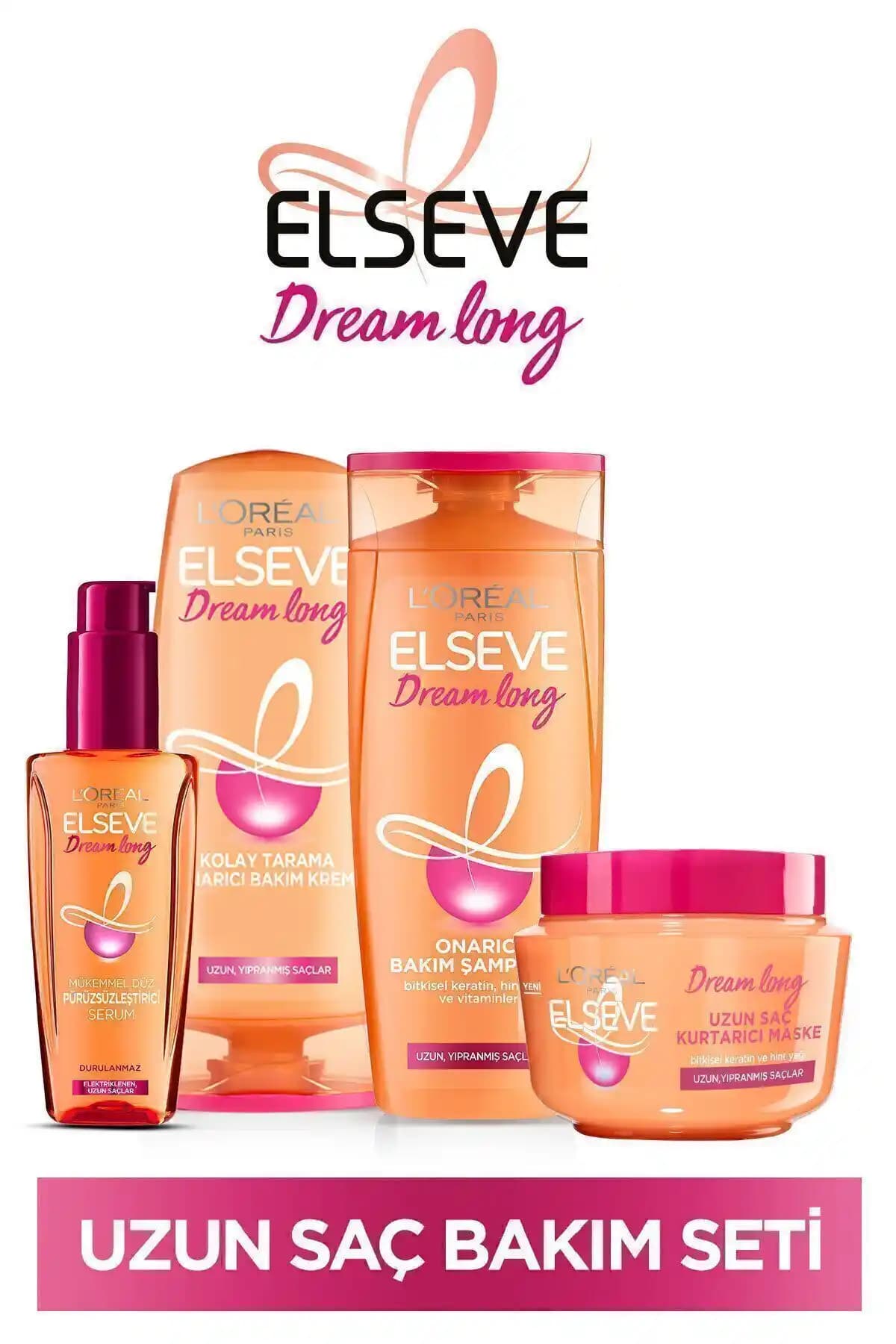 Elseve Dream Long ve Pantene Uzun Güçlü Şampuan Karşılaştırması