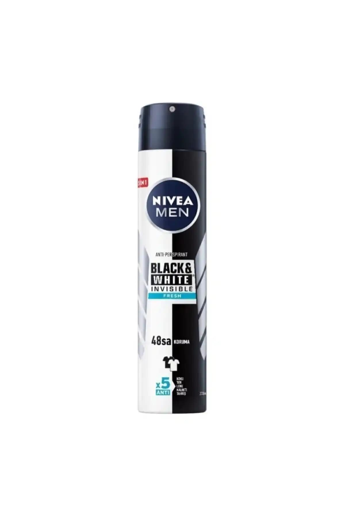 NIVEA Black&White Erkek Deodorant ile NIVEA MEN İnvisible Deodorant Karşılaştırması