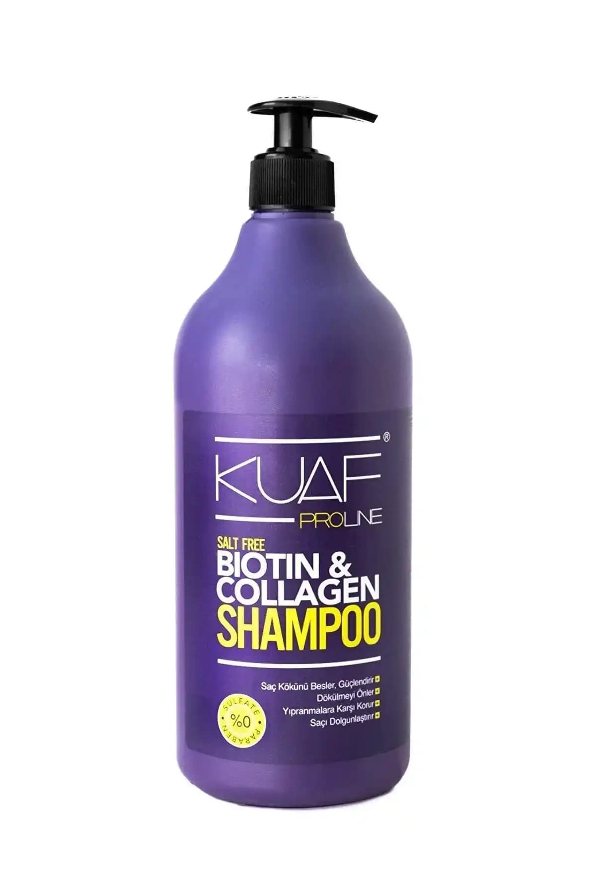 Kuaf Onarıcı Biotin & Kolajen Şampuan ile Tuzsuz Şampuan Karşılaştırması