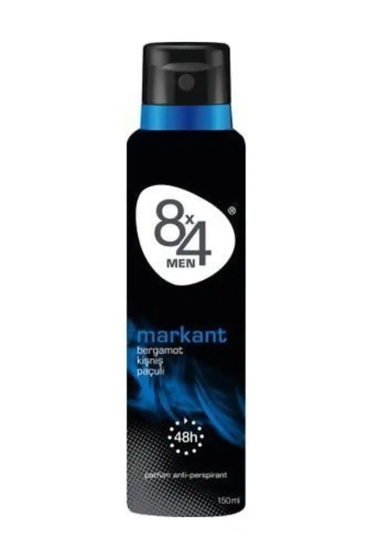 8x4 Erkek Deodorant Markant ve Men Deodorant Spray No.9 Karşılaştırması