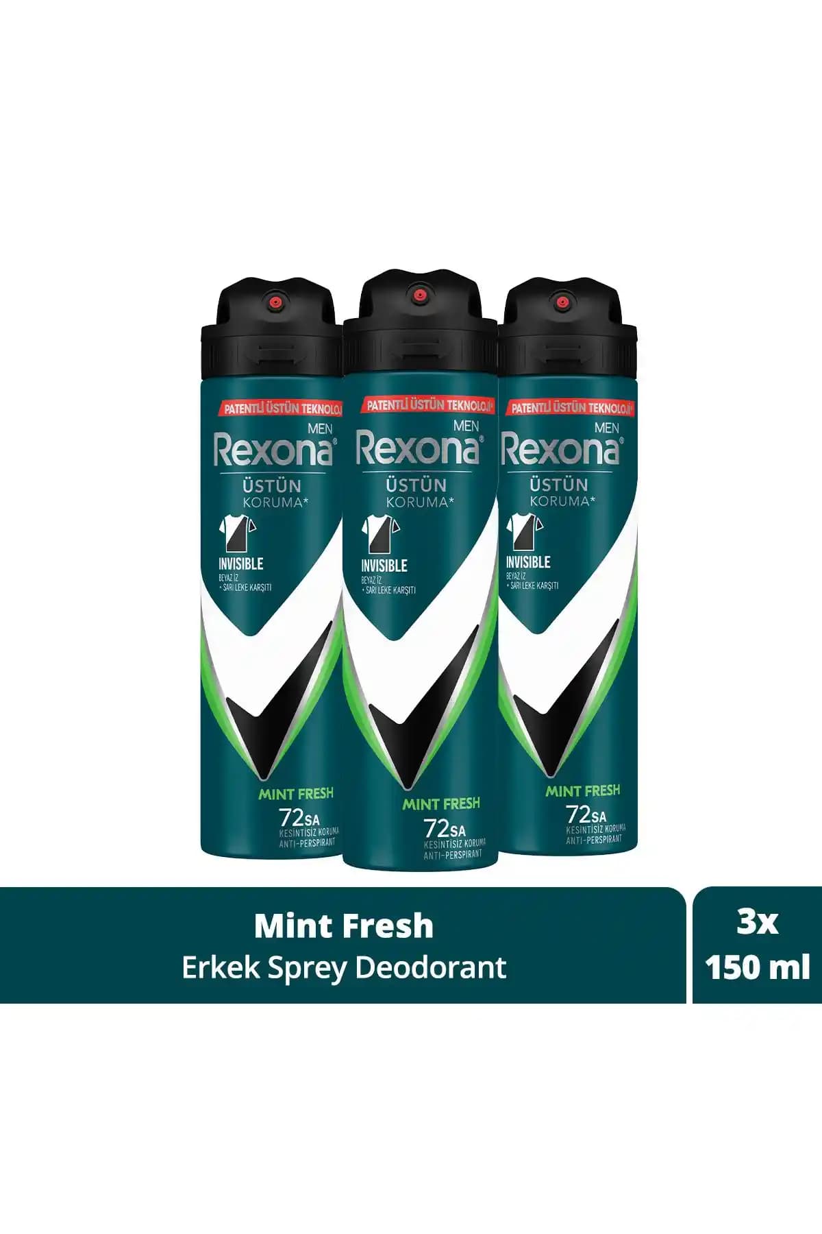 Rexona Men Erkek Deodorant Modellerinin Karşılaştırması: Natural Fresh Mint ve Xtra Cool