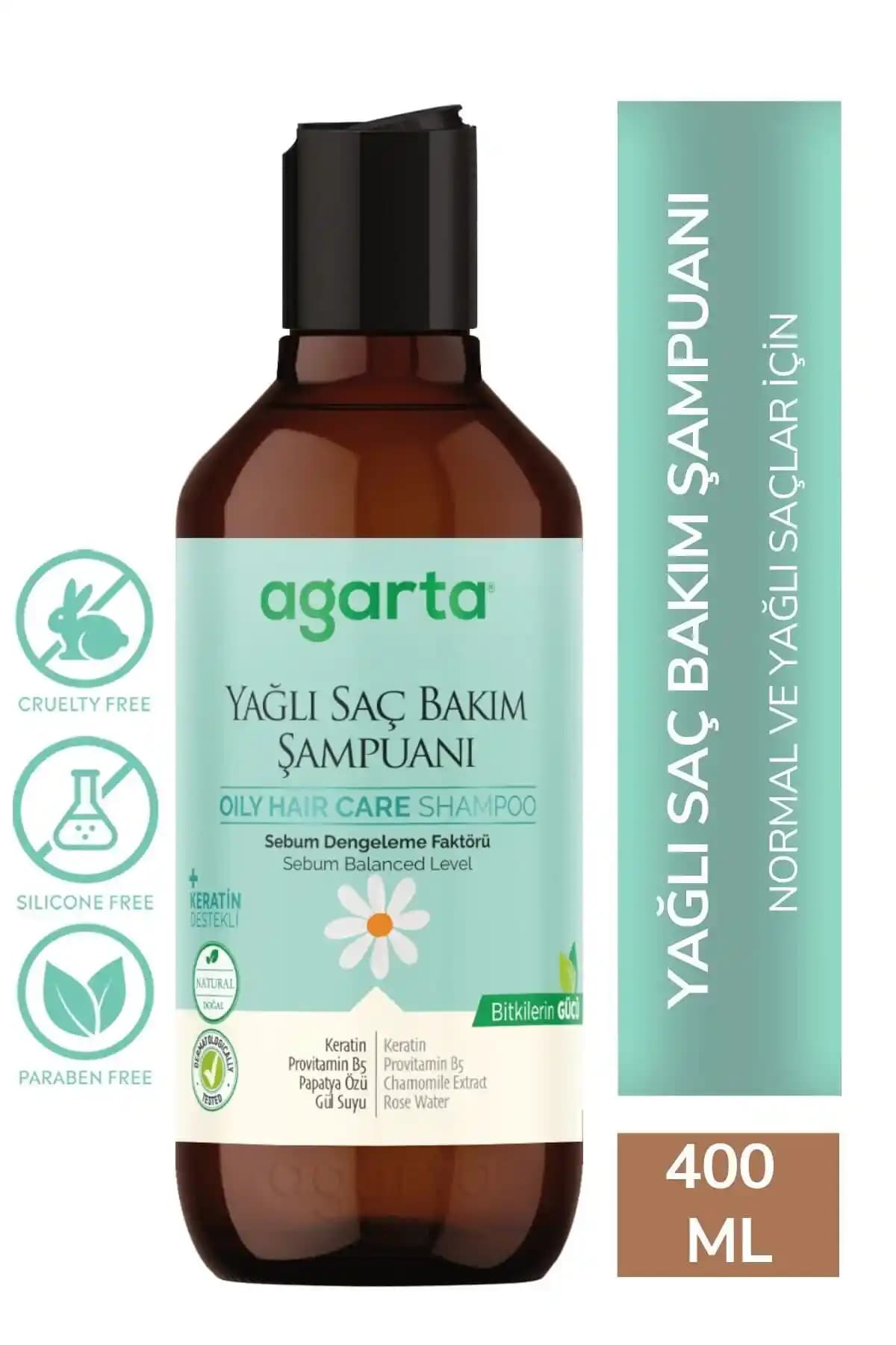 Agarta ve L'oreal Yağlı Saçlar İçin Arındırıcı Şampuanlarının Karşılaştırması