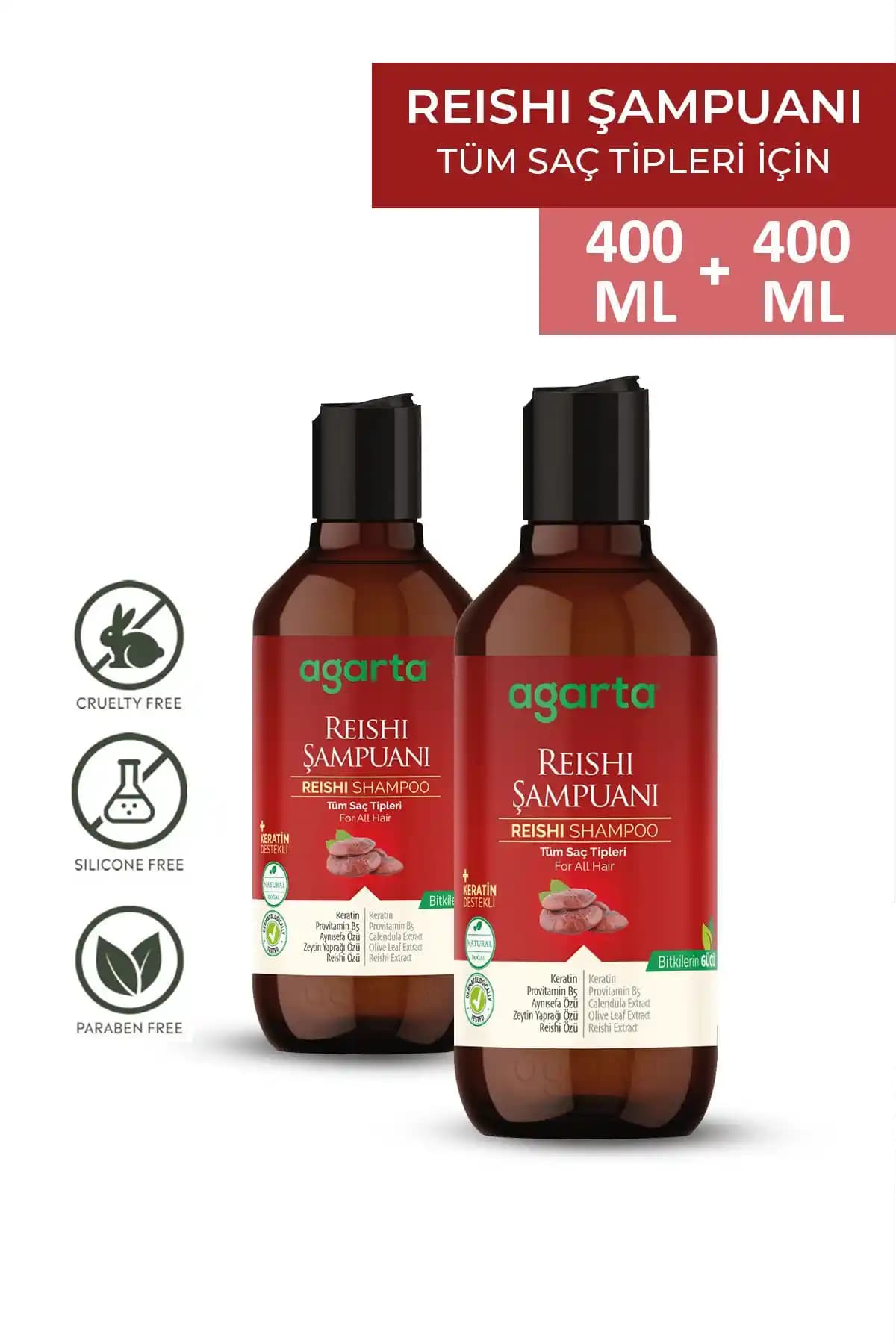 Agarta Doğal Şampuan Karşılaştırması: Reishi Mantar Özlü ve Yenileyici Formüller