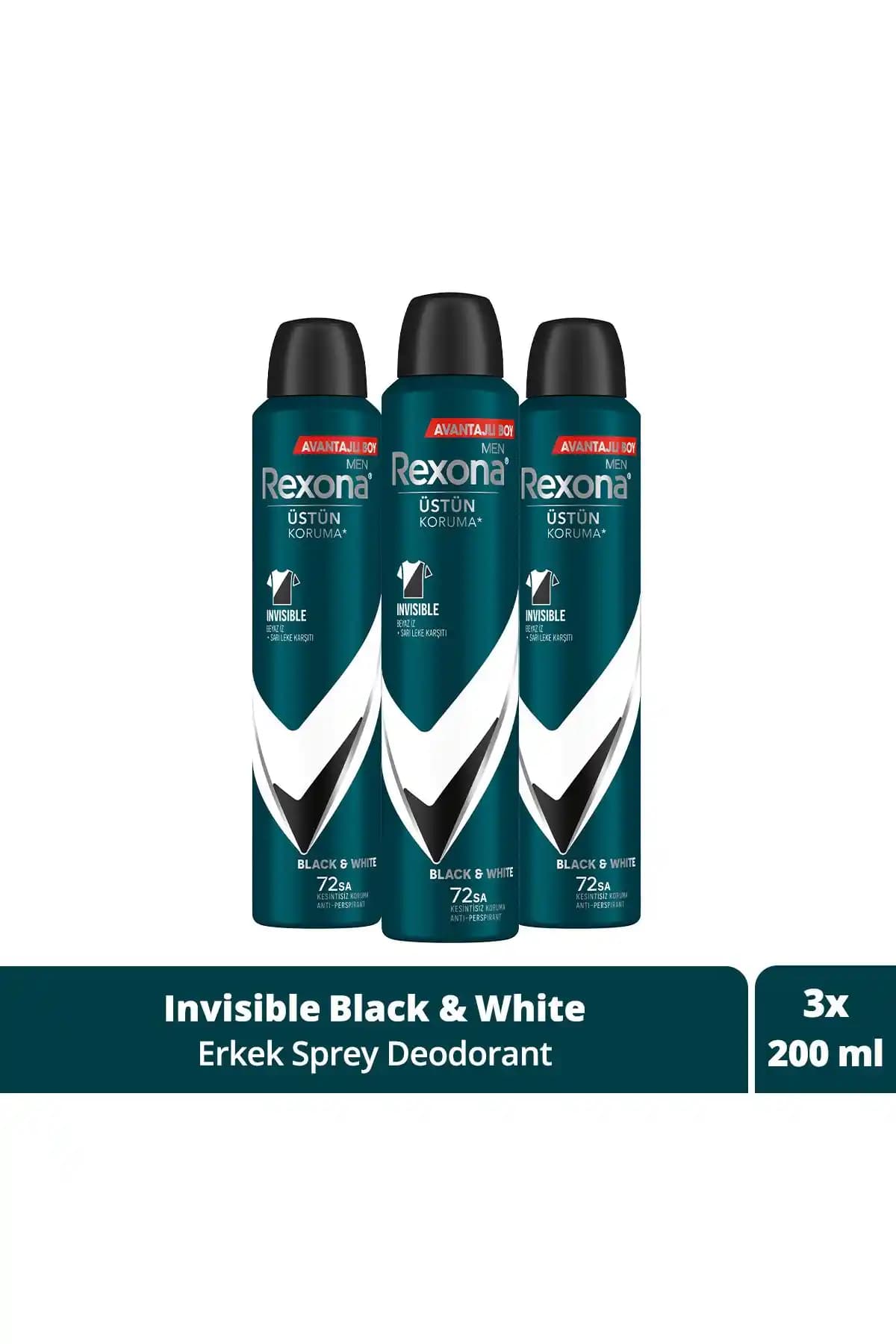 Rexona Men Erkek Deodorant Invisible Black & White ve Ice Fresh Karşılaştırma Analizi