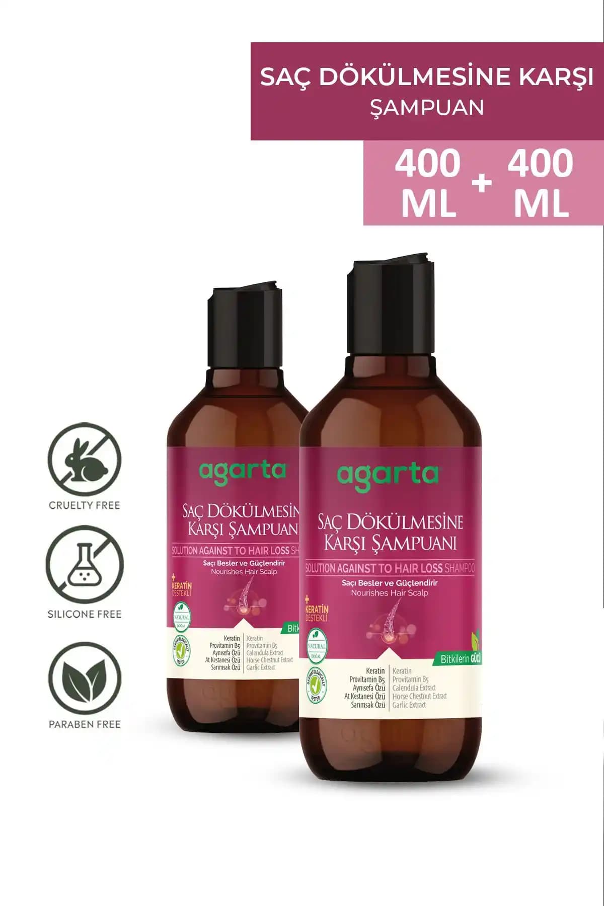 Agarta ve CECEMED Saç Dökülmesine Karşı Şampuan Karşılaştırması