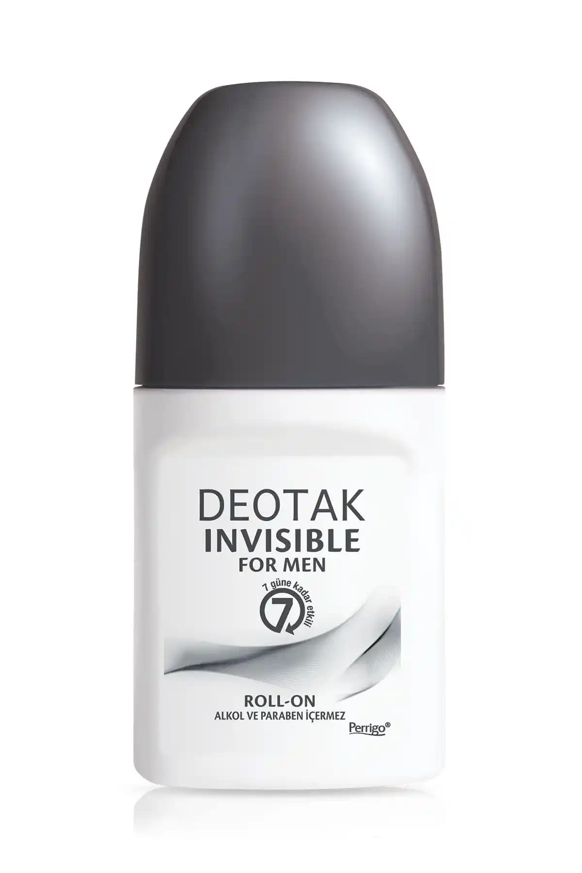 Deotak Invisible ve Vichy 48 Saat Etkili Erkek Roll-on Deodorant Karşılaştırması