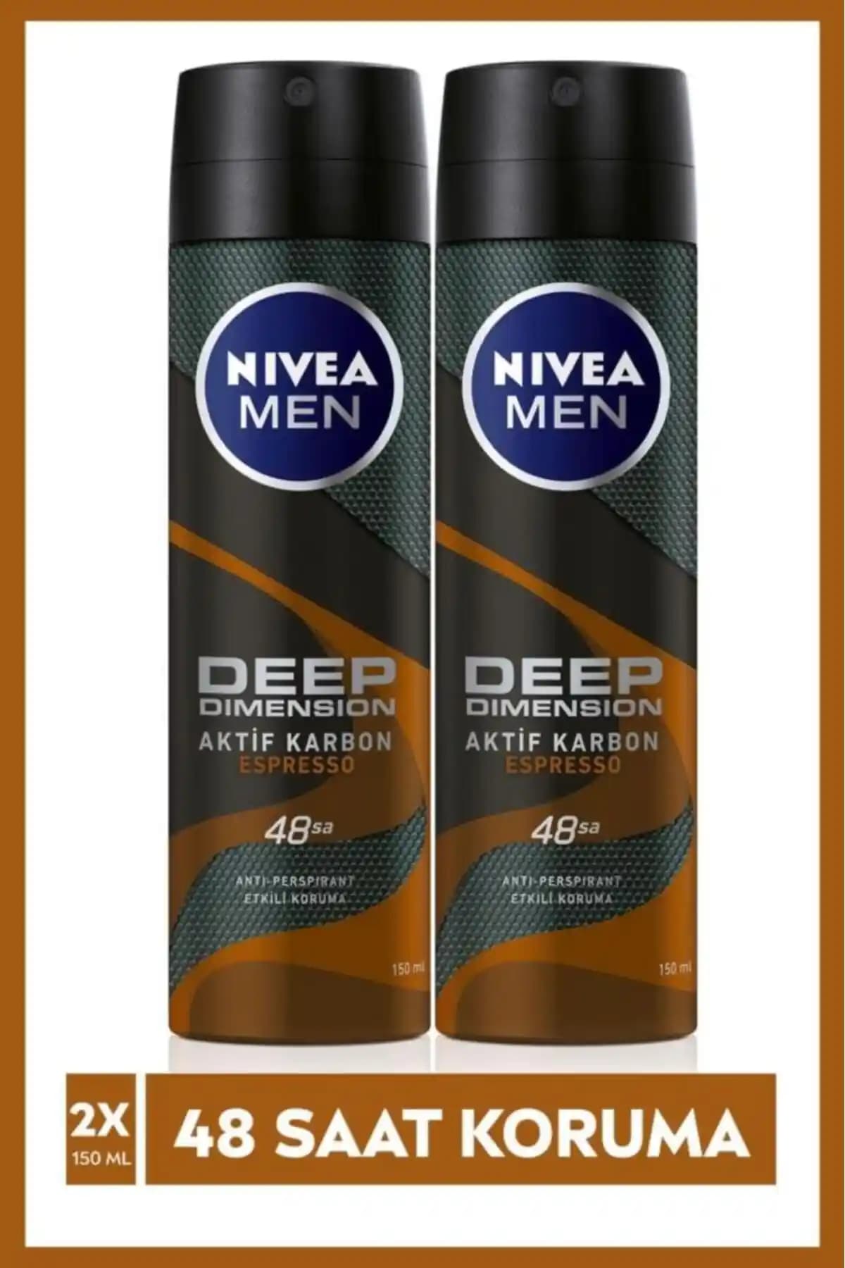 NIVEA Erkek Sprey Deodorant Ekspresso ve Deep Dimension: Karşılaştırma ve İnceleme